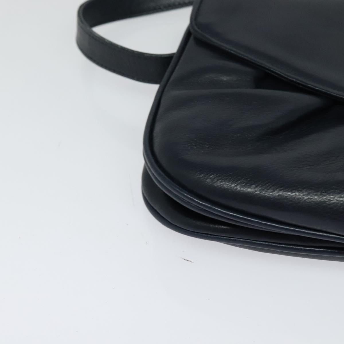 Gucci GUCCI Shoulder Bag Leather Navy Size ONE SIZE - 14 Thumbnail