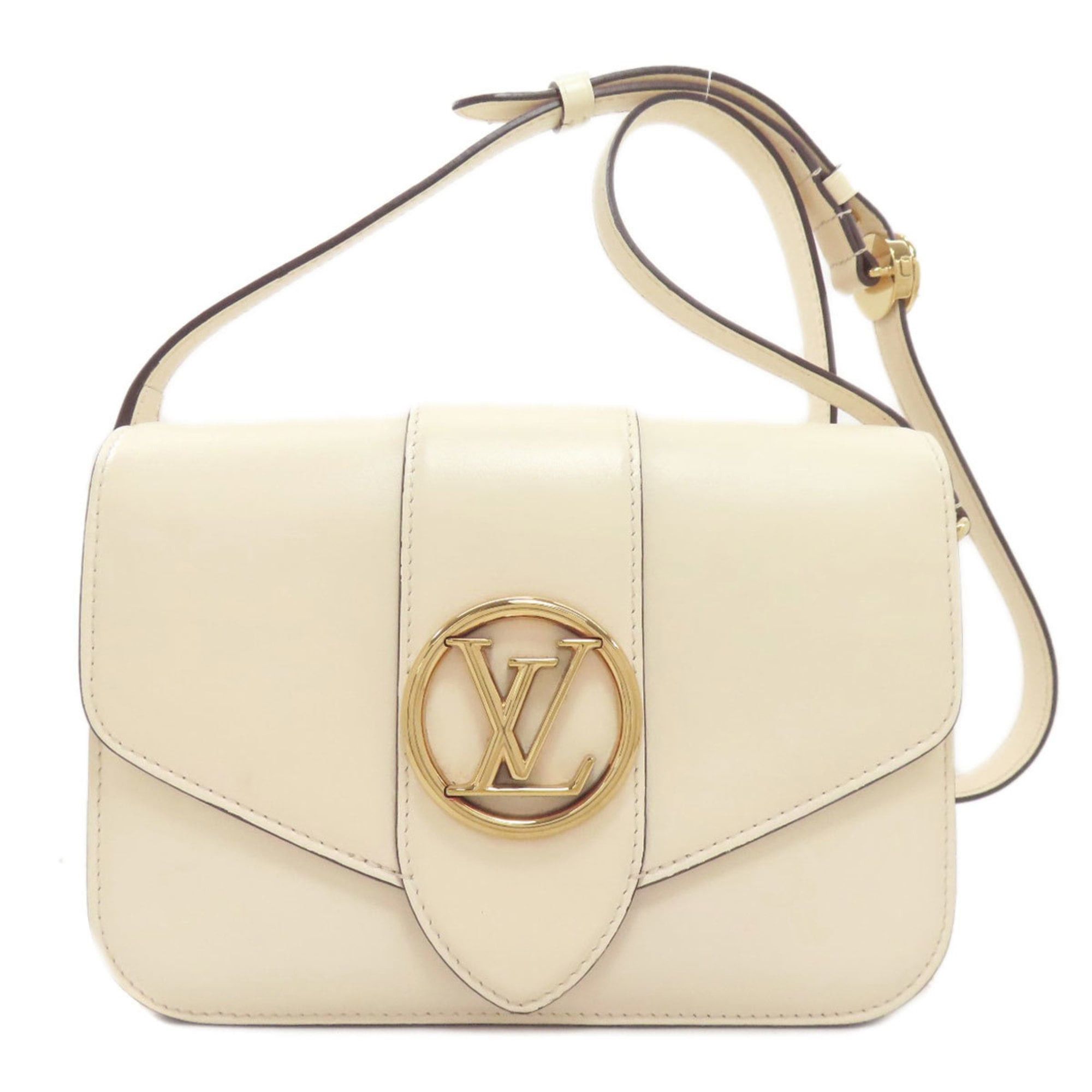 Louis Vuitton Louis Vuitton M55950 Pont Neuf Shoulder Bag in Calfskin for Women Size ONE SIZE - 1 Thumbnail