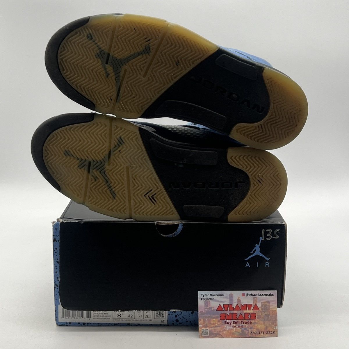 Jordan Brand Air Jordan 5 unc Size US 8.5 / EU 41-42 - 9 Thumbnail
