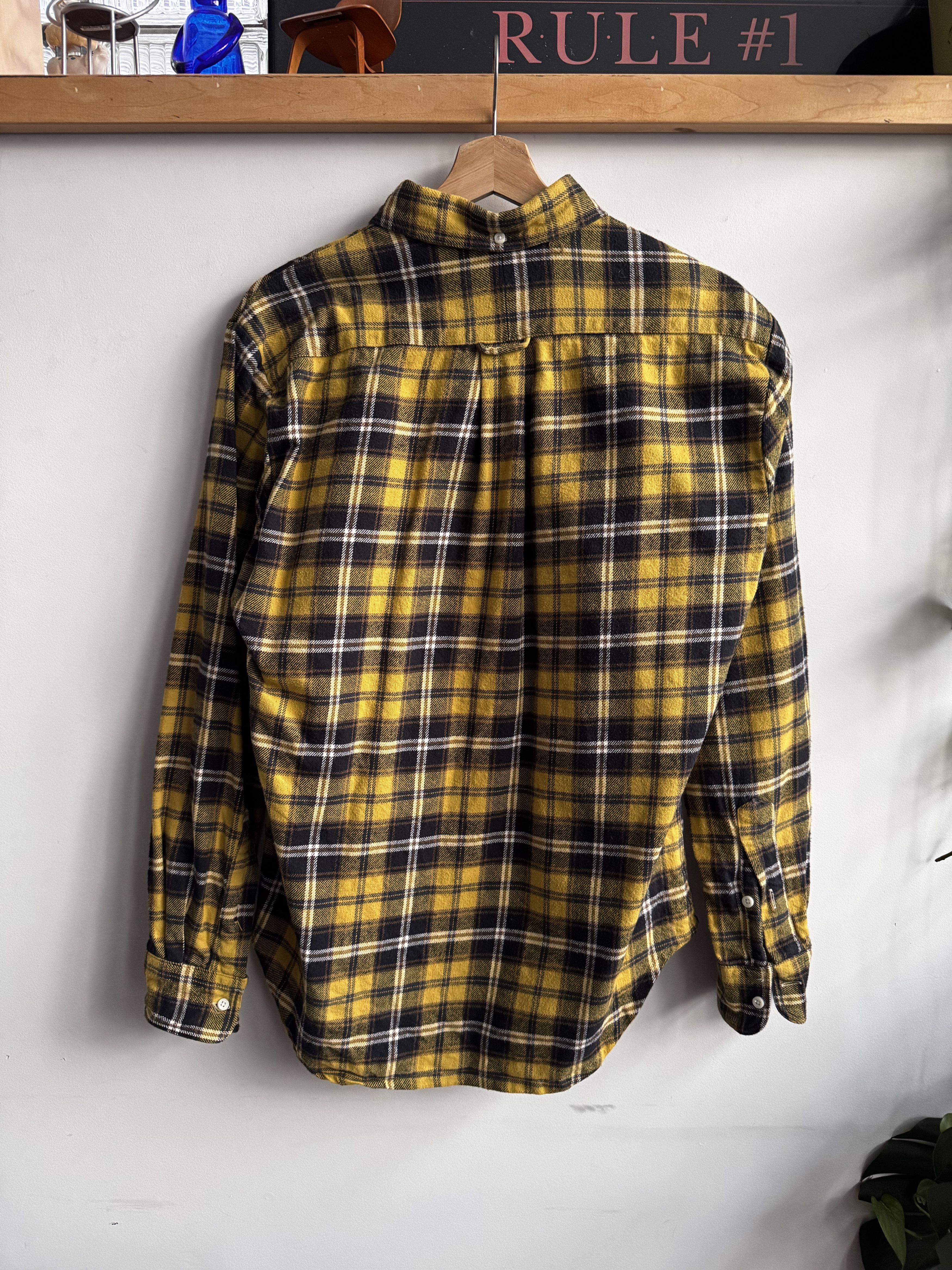 Gitman Bros. Vintage Gitman Bros Vintage Yellow Plaid Button Down Shirt Size M Size US S / EU 44-46 / 1 - 2 Thumbnail