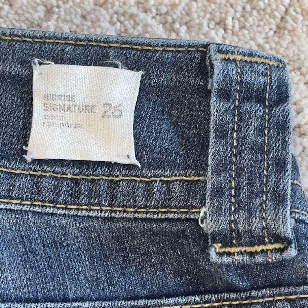 Hudson Hudson Midrise Signature Jeans Size 26" / US 2 / IT 38 - 6 Thumbnail