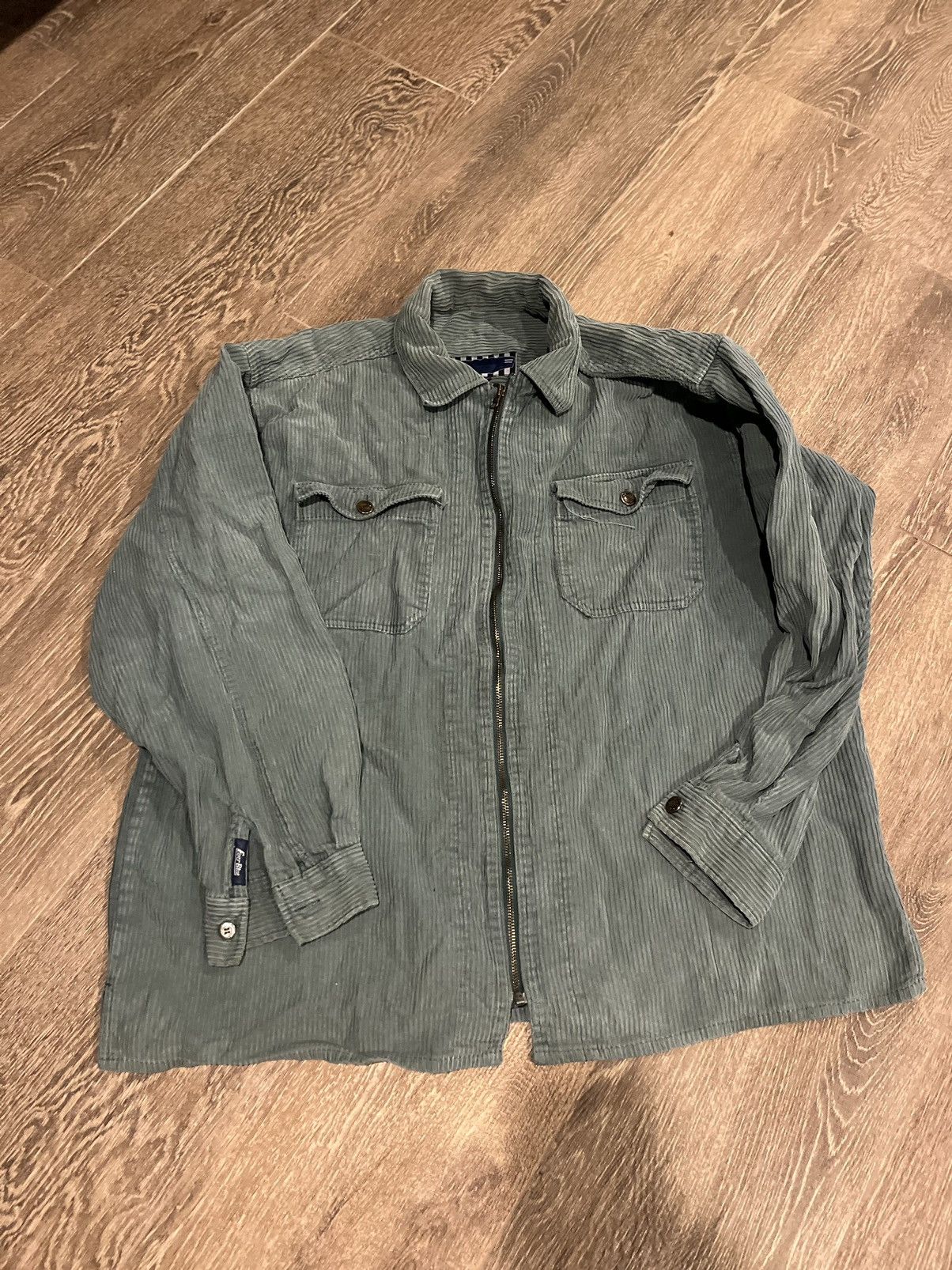 image of Vintage Everblue Corduroy Jacket in Green, Men's (Size XL)