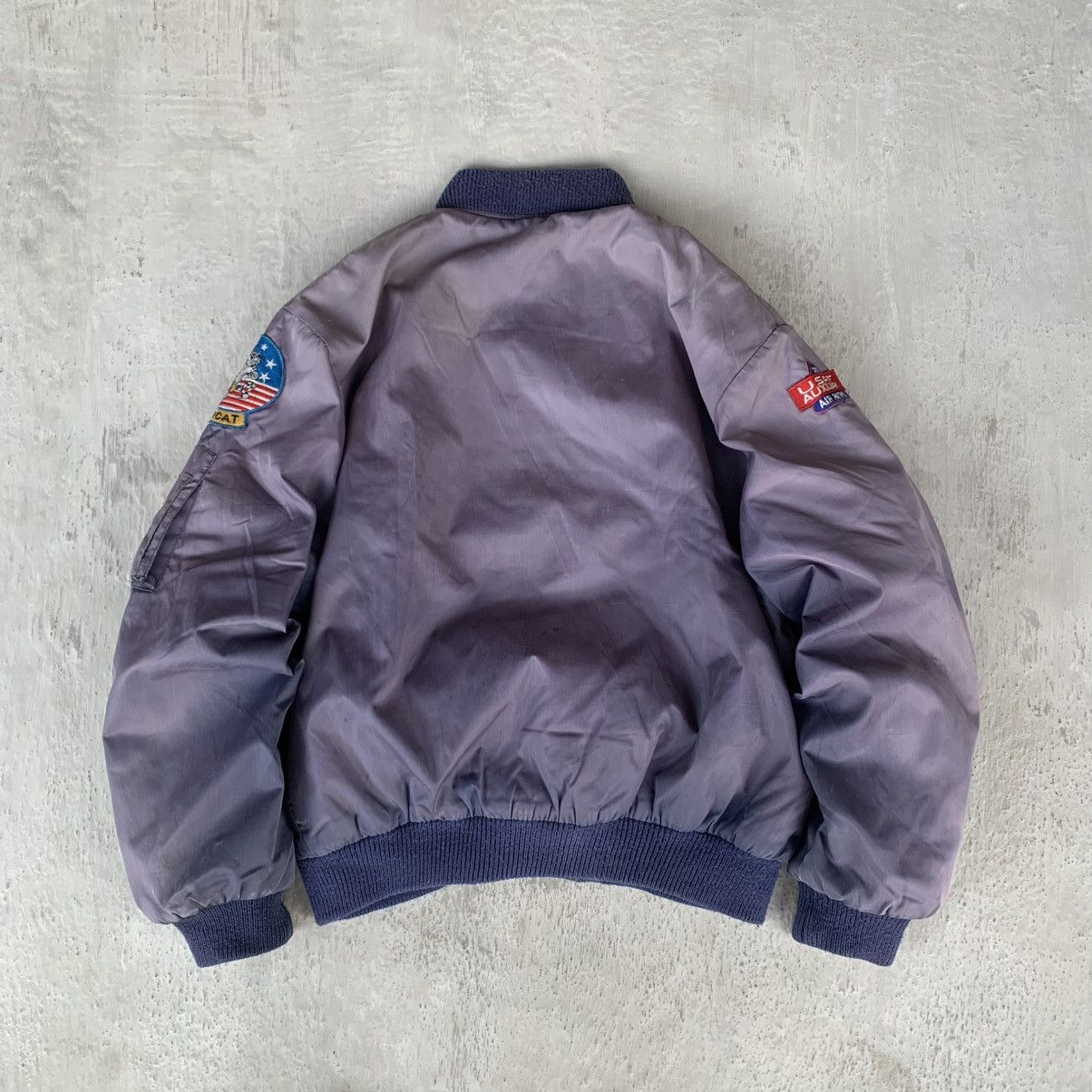Vintage Faded vintage MA-1 Bomber vintage Jacket Size US M / EU 48-50 / 2 - 13 Thumbnail
