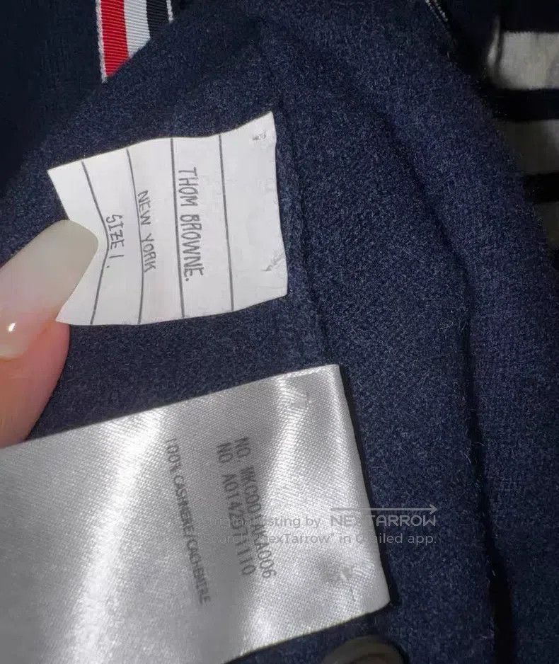 Thom Browne Thom Browne Cashmere knit cardigan Size US S / EU 44-46 / 1 - 2 Thumbnail