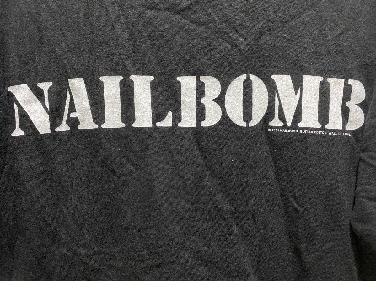 Band Tees NAILBOMB BAND CAVALERA RARE 90s Size US L / EU 52-54 / 3 - 2 Thumbnail