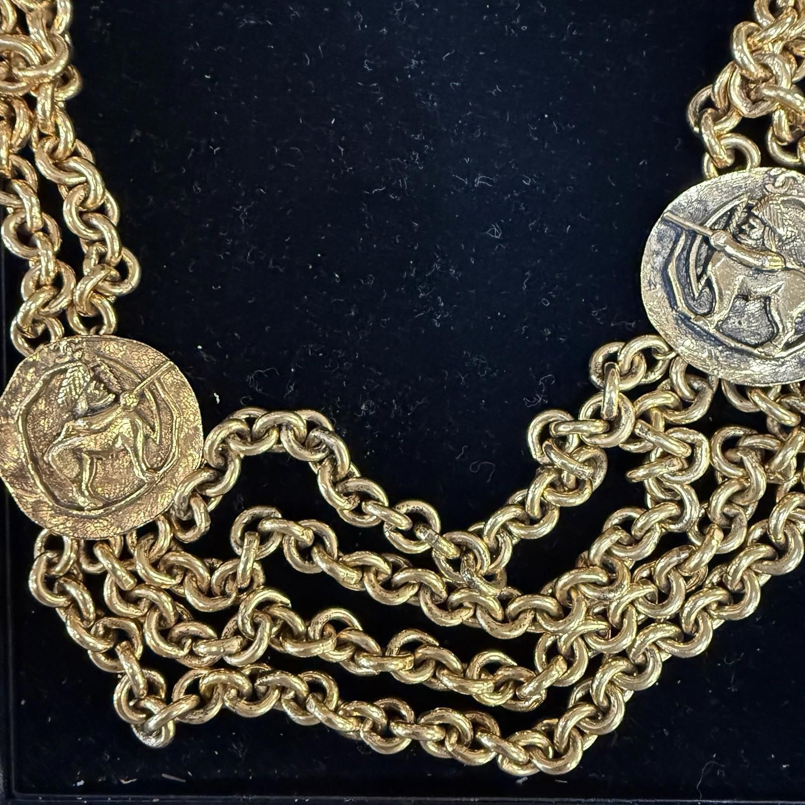 Chanel Chanel Centaur Necklace, 1984 Gold Tone Size ONE SIZE - 5 Thumbnail