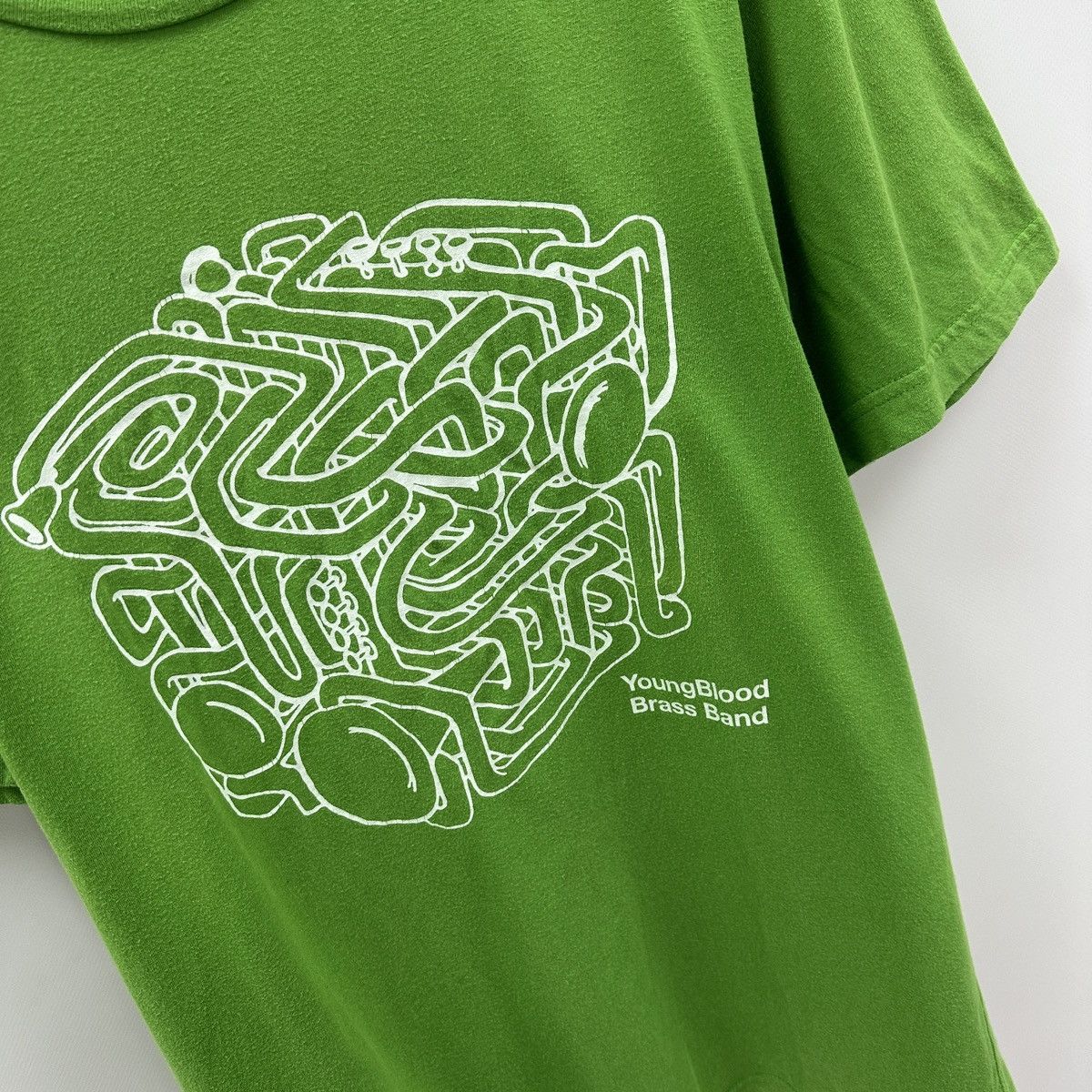 Band Tees Vintage 00s YounBlood Brass Band tee y2k symphonic orchester Size US L / EU 52-54 / 3 - 5 Thumbnail