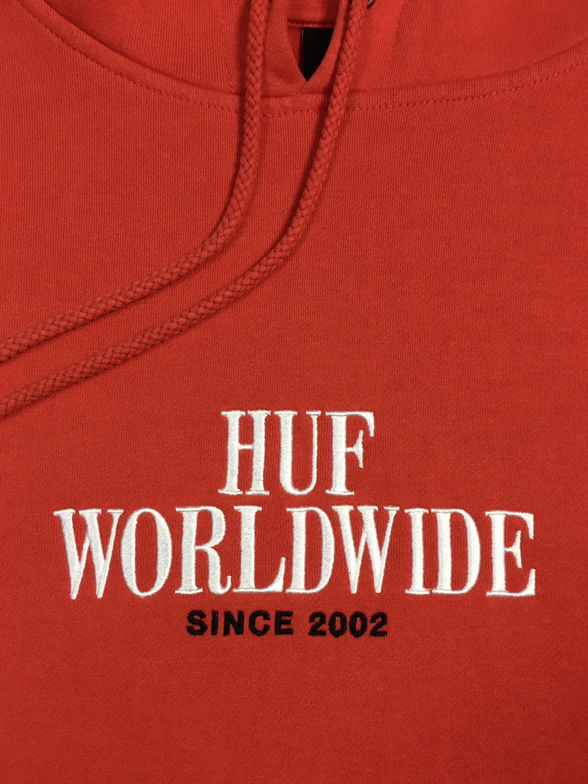 Huf hoodie HUF Worldwide Since 2002 Sweatshirt vintage y2k skate Size US L / EU 52-54 / 3 - 3 Thumbnail