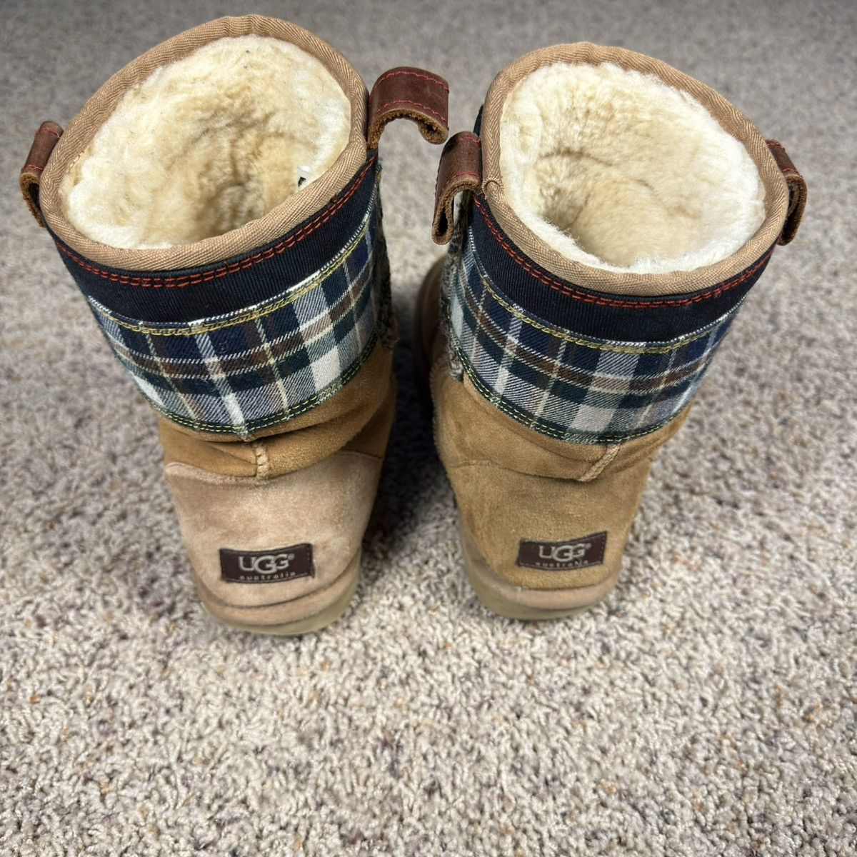 Junya Watanabe × Ugg AW13 Junya Watanabe Patchwork Plaid UGG Boots Size US 9 / EU 42 - 4 Thumbnail