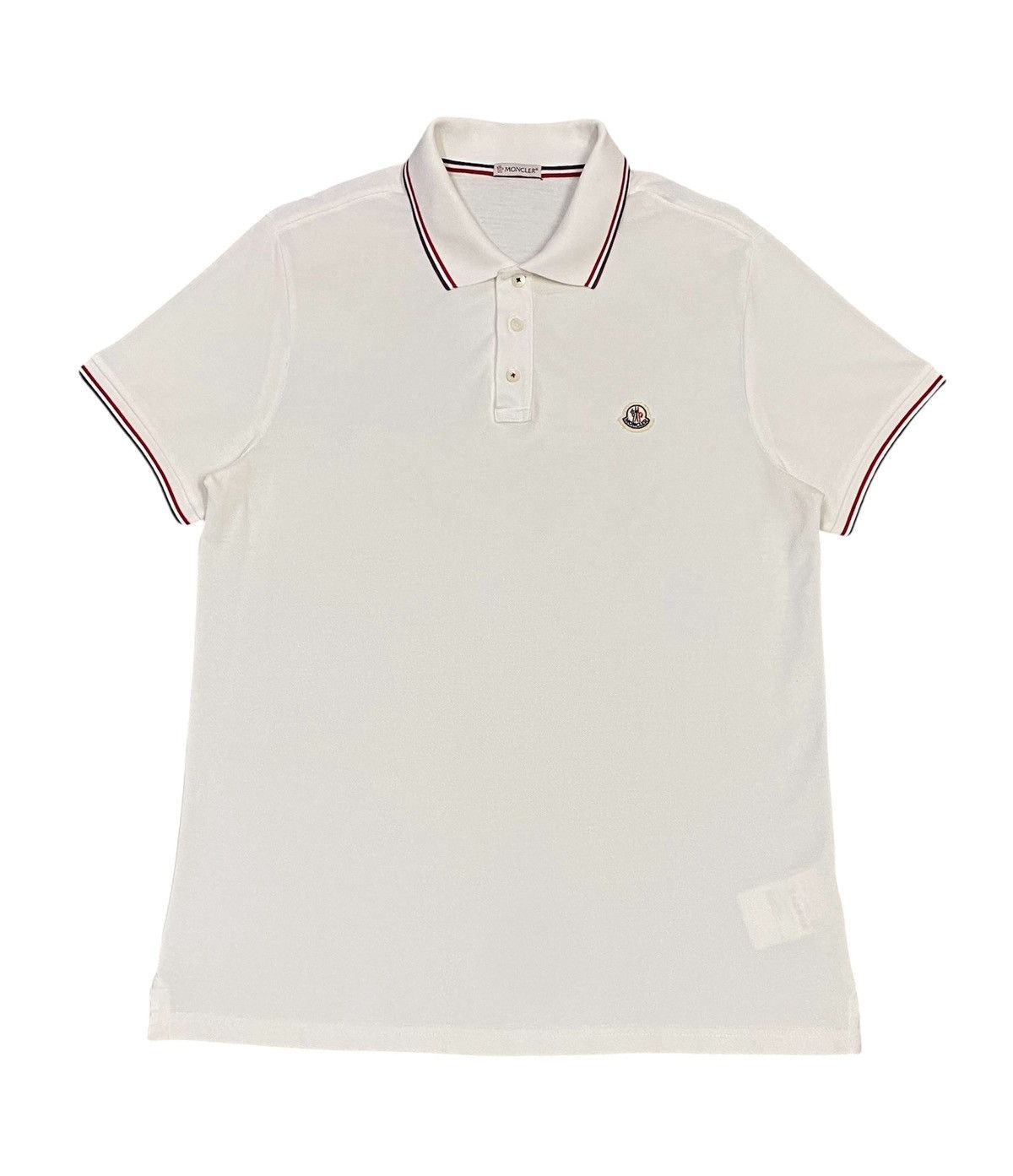 Moncler Moncler Contrast Rib Polo Shirt Size US L / EU 52-54 / 3 - 2 Thumbnail