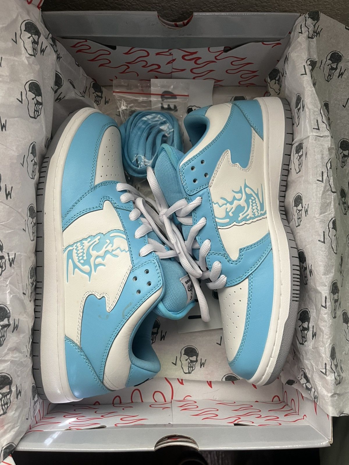 Warren Lotas WL Reaper “Electric Blue” Size 9.5