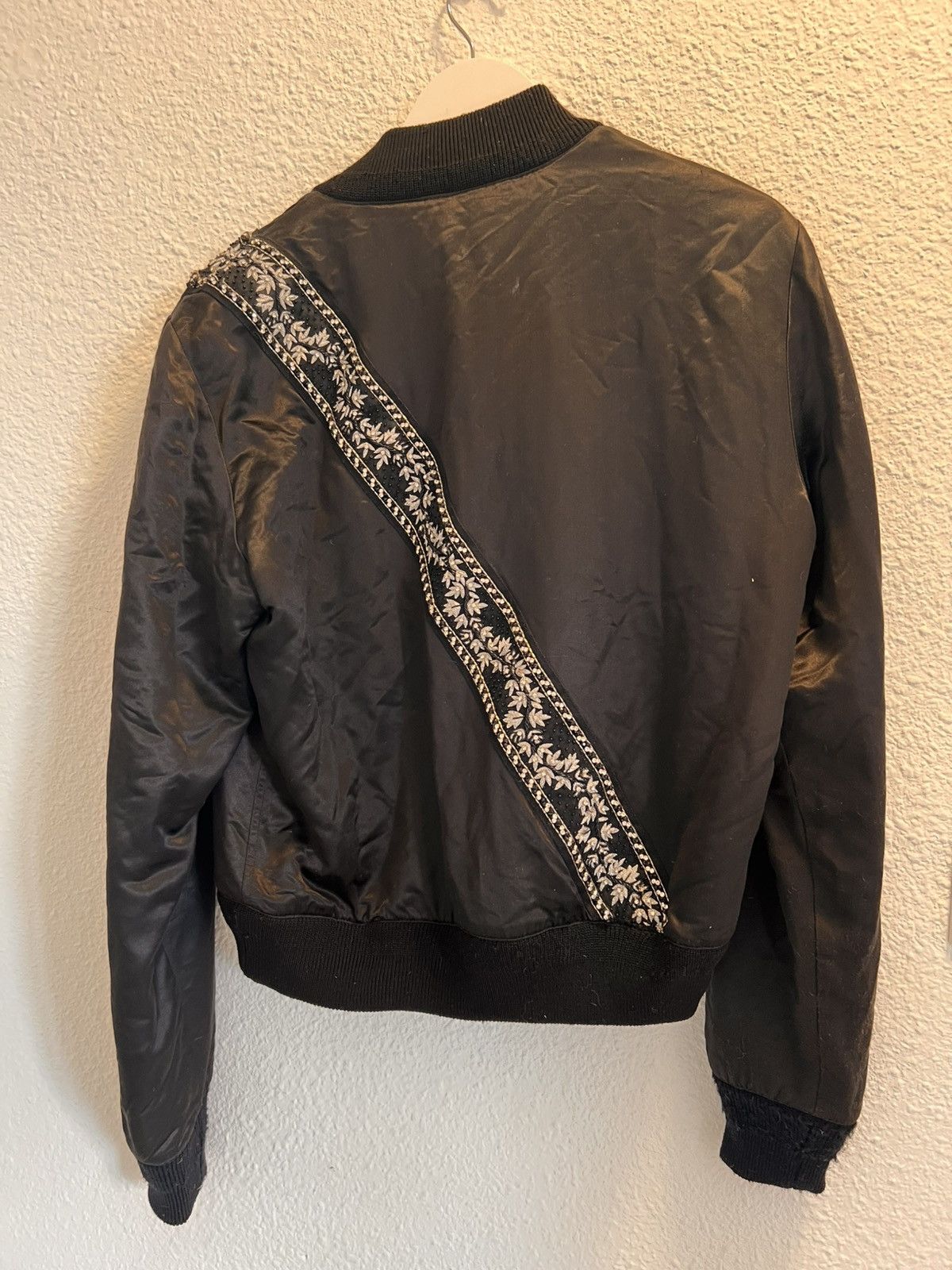 Amiri Amiri Satin Guitar Strap Bomber Size US S / EU 44-46 / 1 - 5 Thumbnail
