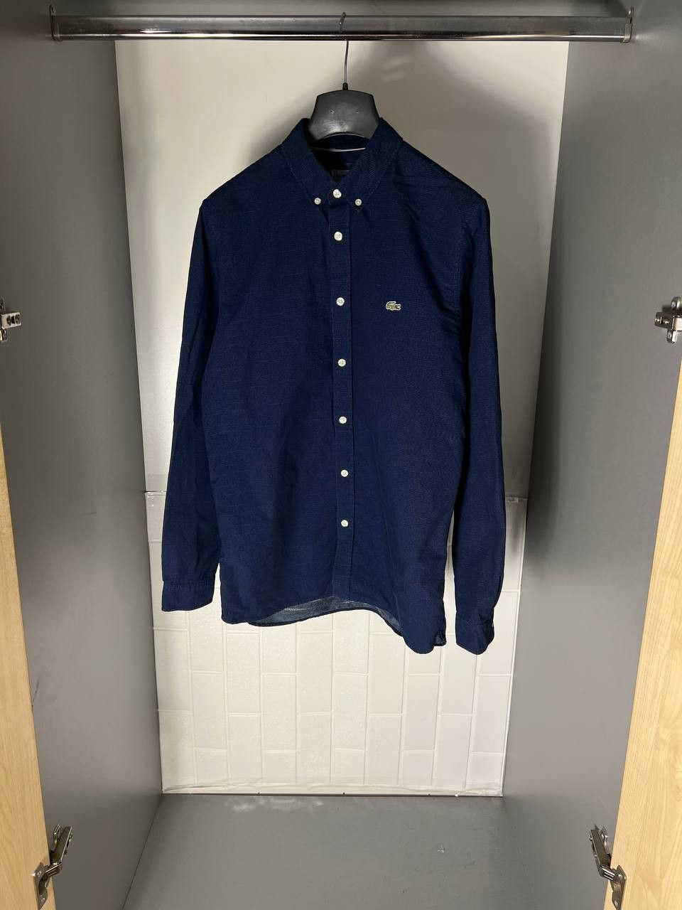 Lacoste VERY RARE LACOSTE CLASSIC DESIGNER SHIRT CASUAL DELUX Y2K Size US M / EU 48-50 / 2 - 3 Thumbnail