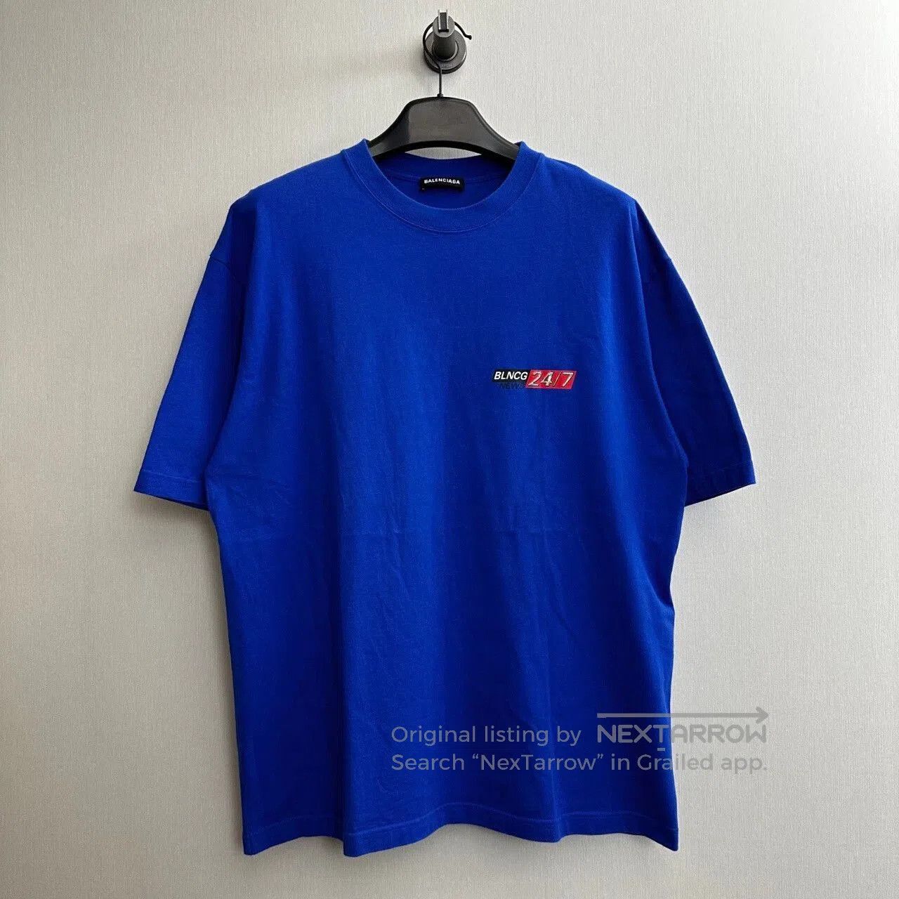 Balenciaga balenciaga blue logo t. Size US L / EU 52-54 / 3 - 1 Thumbnail