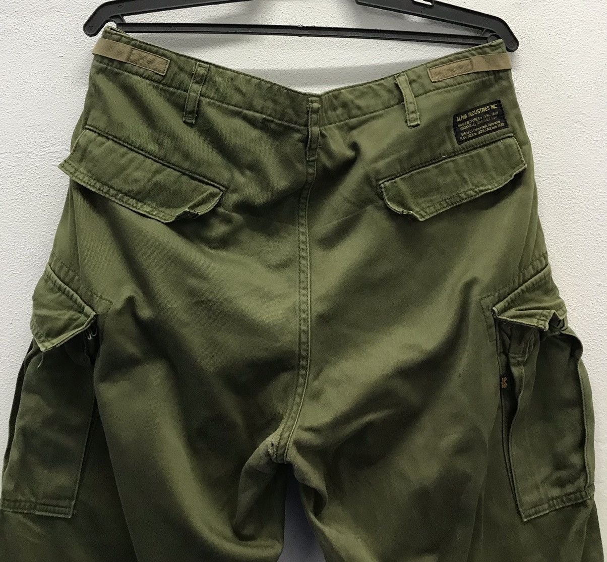 Alpha Industries × Vintage Vintage Alpha Industries Inc Cargo Pants Size US 34 / EU 50 - 4 Thumbnail