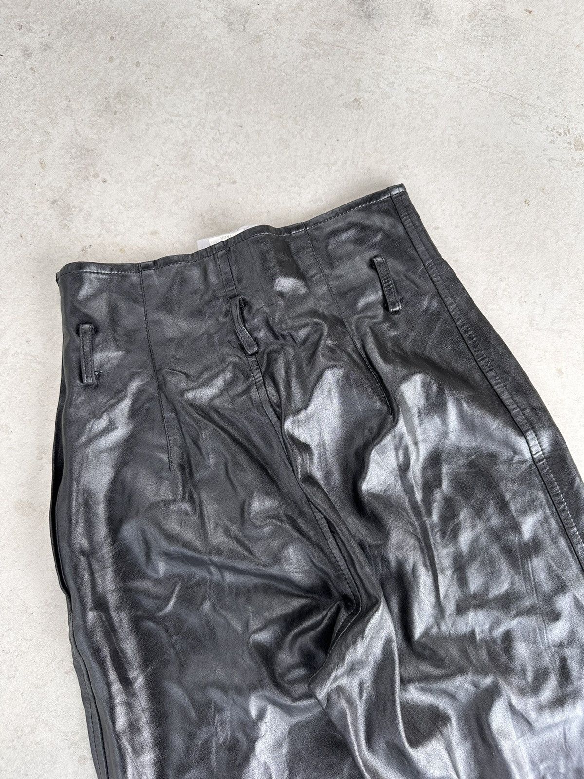 Comme des Garcons × Junya Watanabe × Vintage AD1991 100% Polyurethane Legging Size 27" / US 4 / IT 40 - 9 Thumbnail