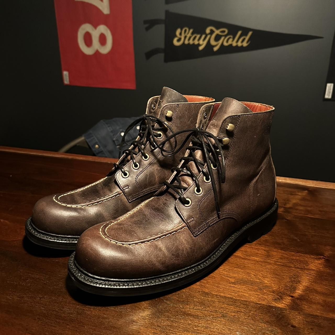 Grant Stone GRANT STONE BRASS BOOT SIZE 11.5 D Size US 11.5 / EU 44-45 - 3 Thumbnail