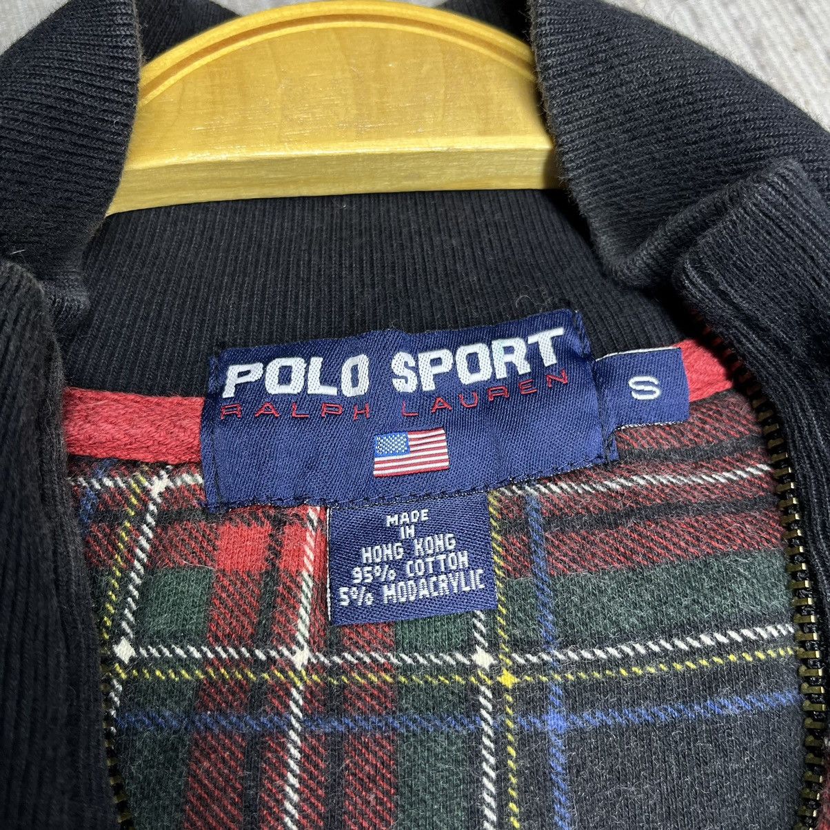 Polo Ralph Lauren × Vintage Vintage Polo Sport Halfzip Size US M / EU 48-50 / 2 - 17 Thumbnail