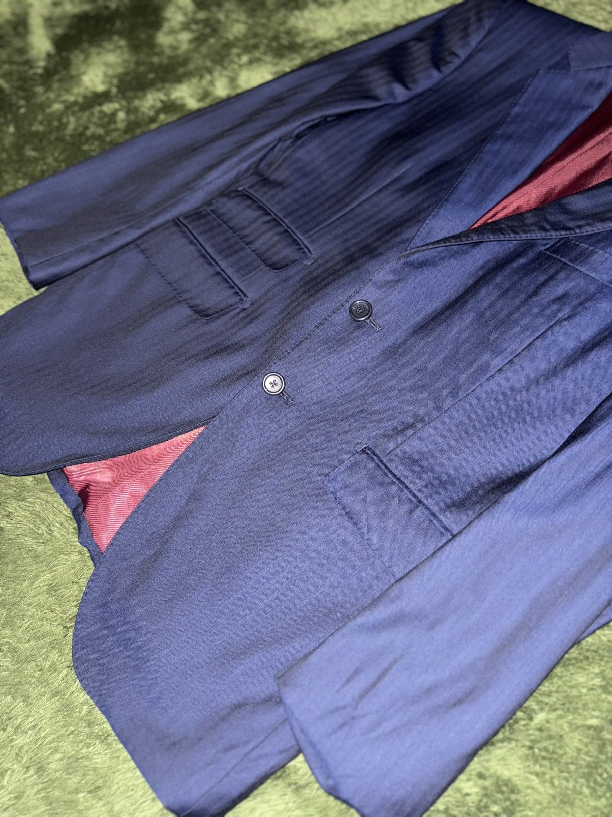 Loro Piana Loro Piana Fabric Japanese Tailor-Made 4-Pocket Blazer Size 38R - 3 Thumbnail