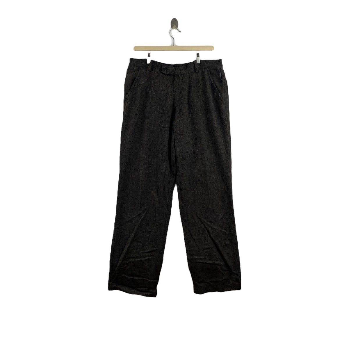 Adolfo Dominguez × Vintage Vintage ADOLFO DOMINGUEZ Straight Cut Casual Trousers Pant Size US 34 / EU 50 - 1 Thumbnail