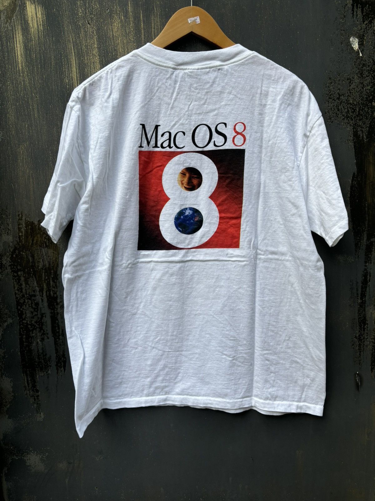 Apple × Mackintosh × Vintage RARE! Vintage 90’s Apple Art Promo Mac OS Size US L / EU 52-54 / 3 - 4 Thumbnail