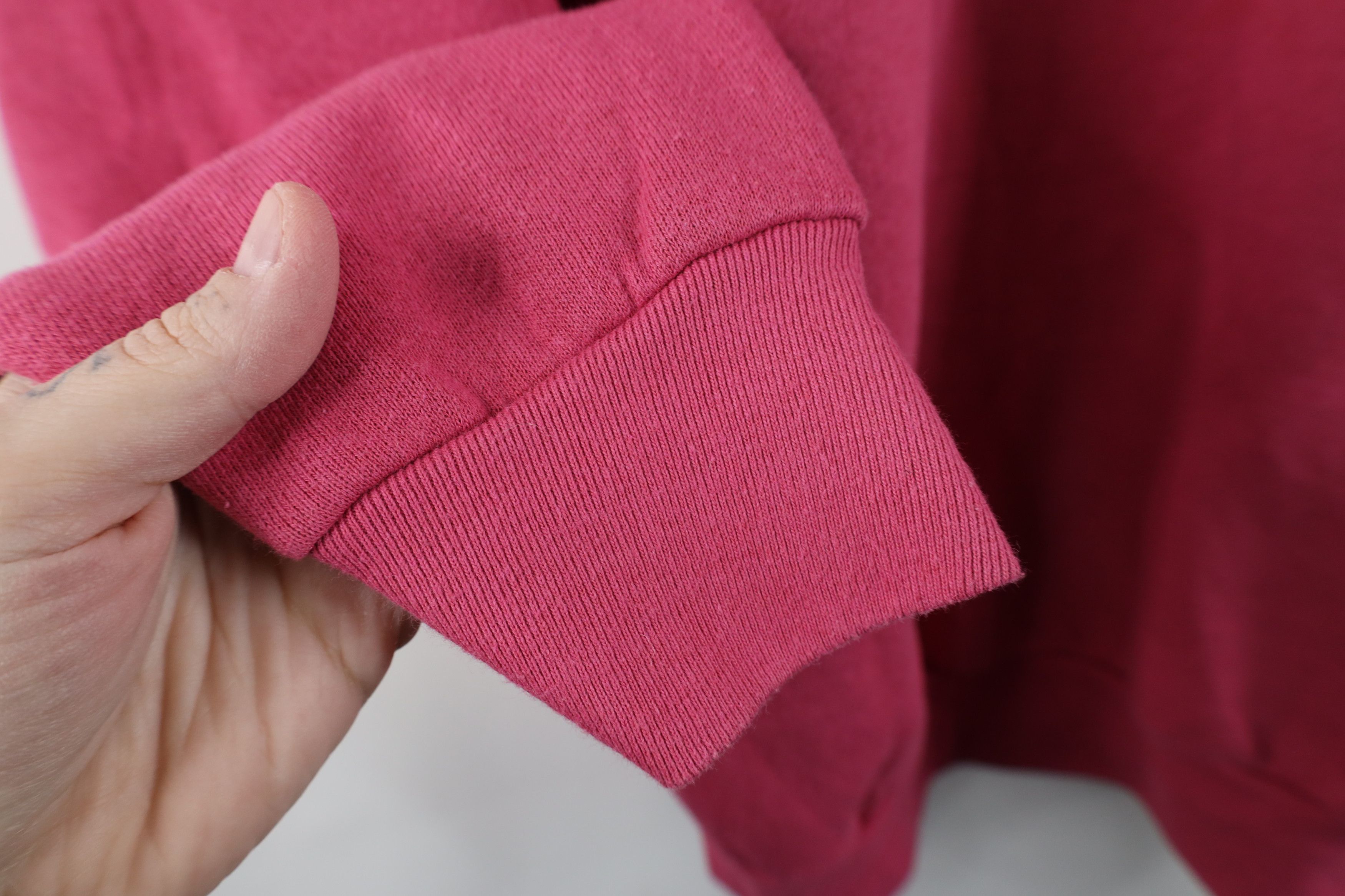 Vintage Vintage 90s Streetwear Crewneck Sweatshirt Pink USA Size XL / US 12-14 / IT 48-50 - 6 Thumbnail