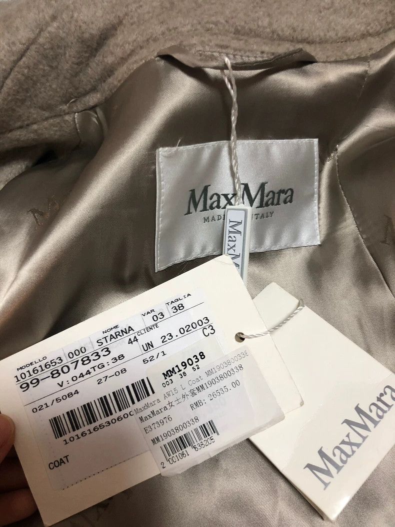 Max Mara Max Mara Lace up bathrobe 100% cashmere Size L / US 10 / IT 46 - 5 Thumbnail