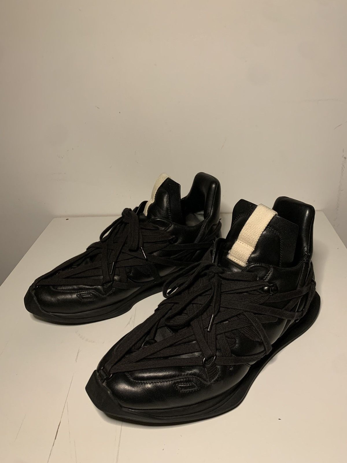 Rick Owens Rick Owens Maximal Megalace Runner Size US 6.5 / EU 39-40 - 3 Thumbnail