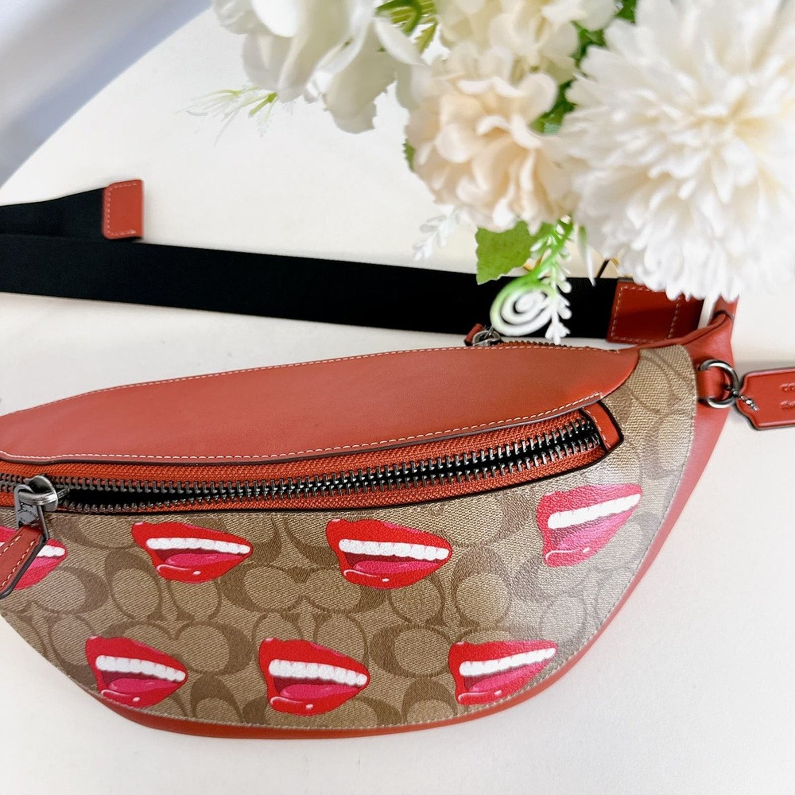 Coach Coach CQ085 Coach X Tom Wesselmann Warren Khaki Terracotta Size ONE SIZE - 4 Thumbnail