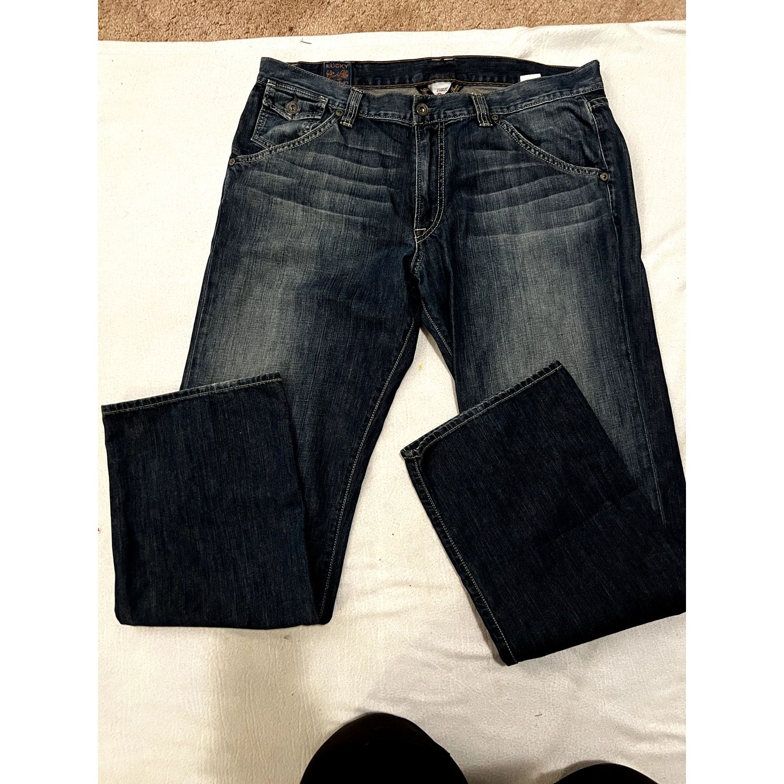Lucky Brand Lucky Brand Men's Jeans 361 Vintage Straight Leg Size 36x30 Size US 36 / EU 52 - 2 Thumbnail