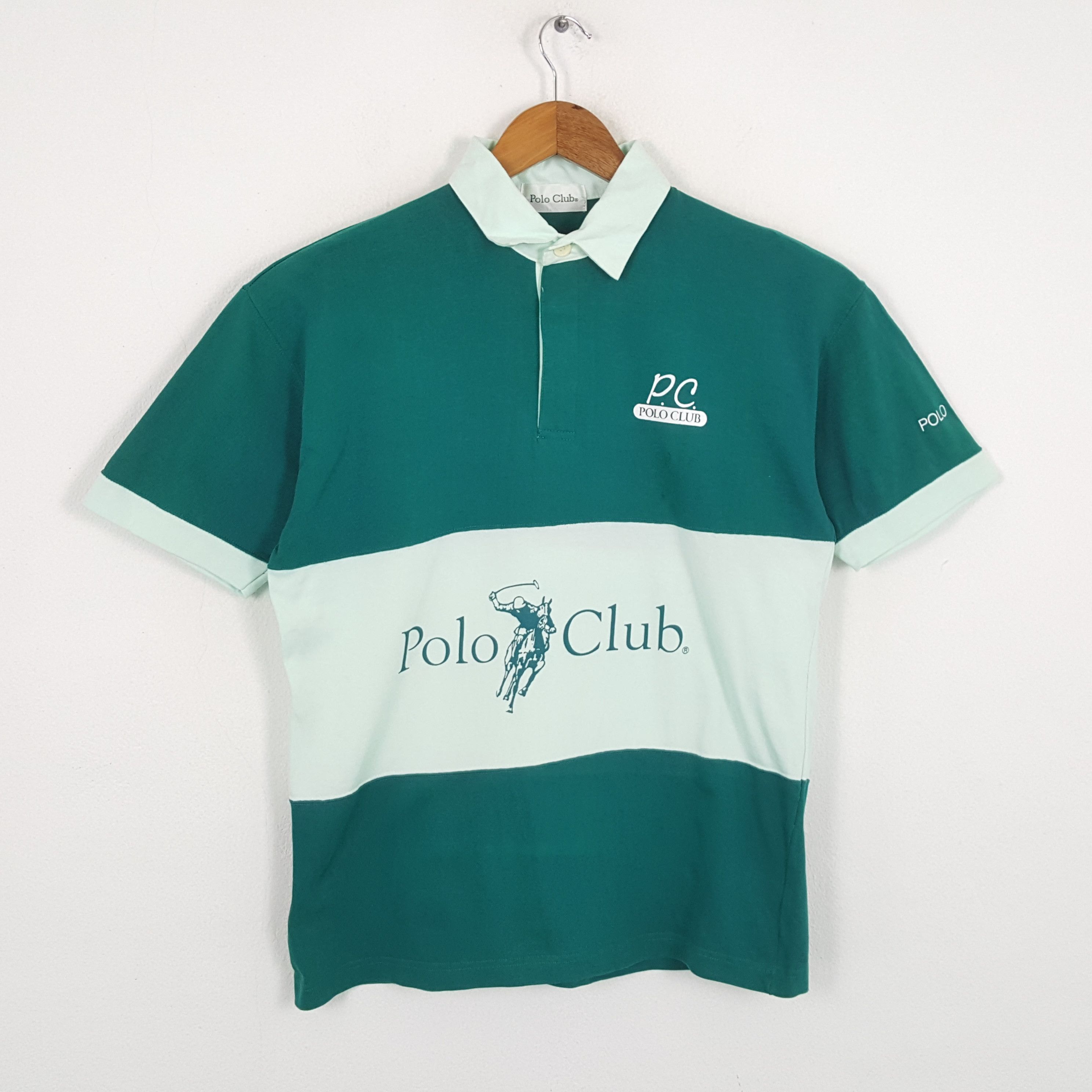 Beverly Hills Polo Club × Vintage Vintage POLO CLUB American Sportswear Style Polos Size US L / EU 52-54 / 3 - 1 Thumbnail