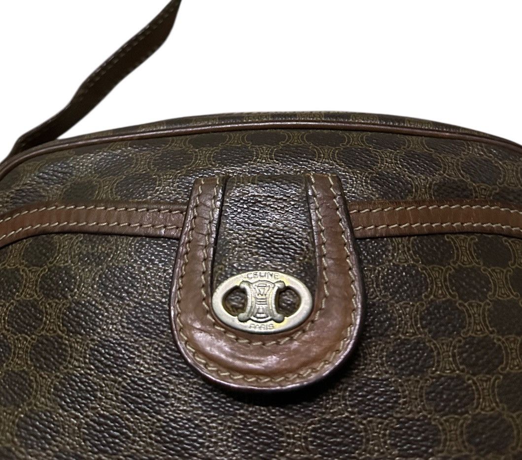 Celine vintage Celine Macadam monogram pattern shoulder bag Size ONE SIZE - 3 Thumbnail