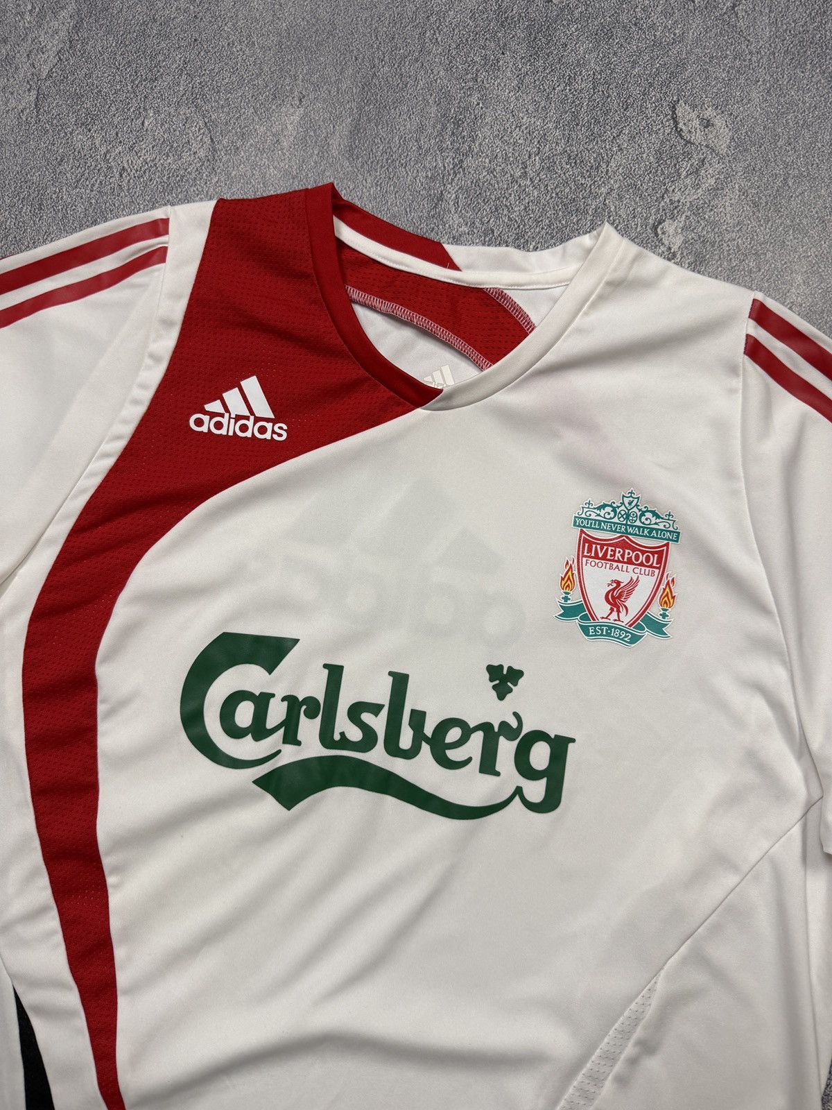 Adidas Adidas Liverpool Carlsberg Soccer Jersey T Shirt Tee Size US L / EU 52-54 / 3 - 3 Thumbnail