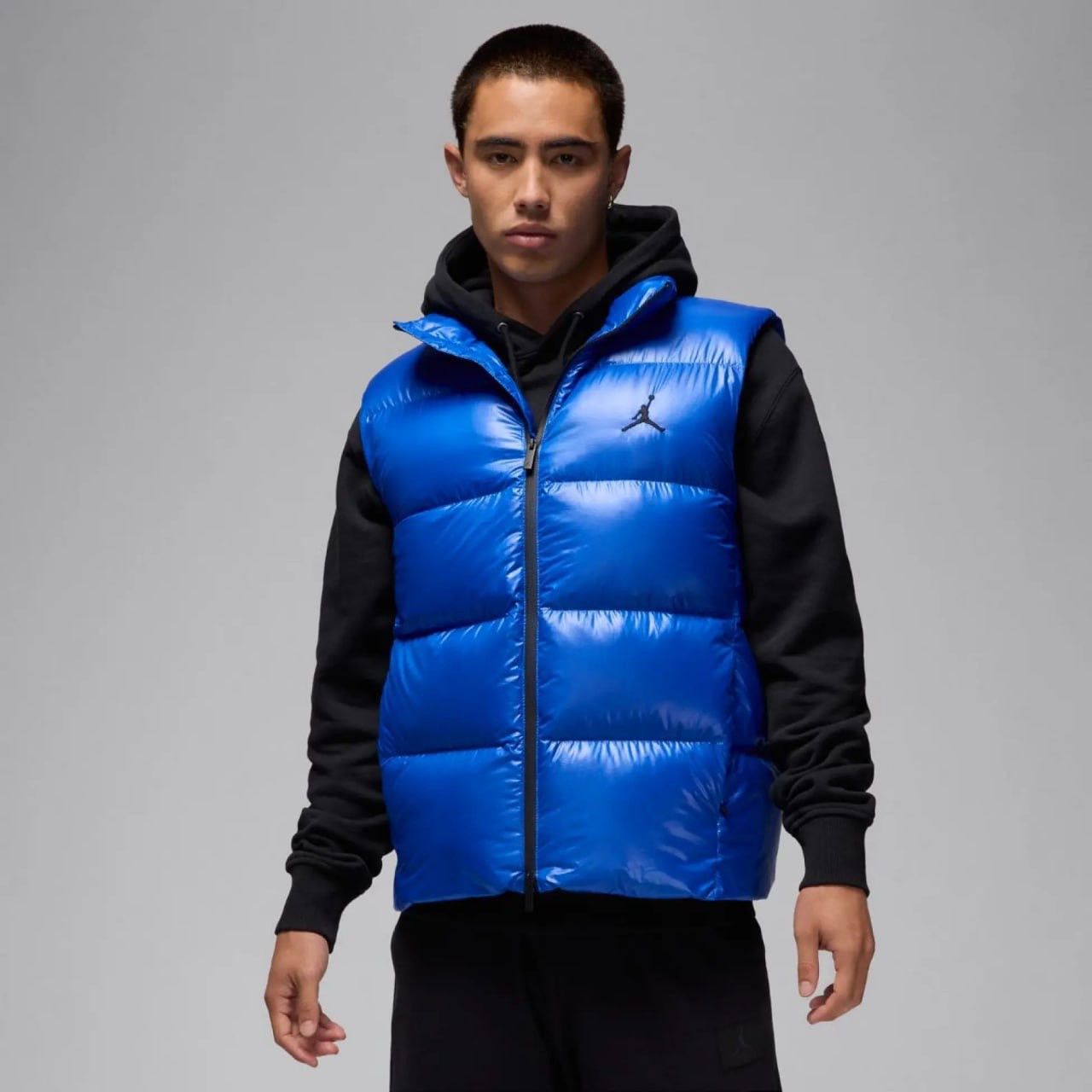 Jordan Brand Air Jordan Therma-Fit Blue Down Puffer Vest, Size L and XL Size US L / EU 52-54 / 3 - 18 Thumbnail