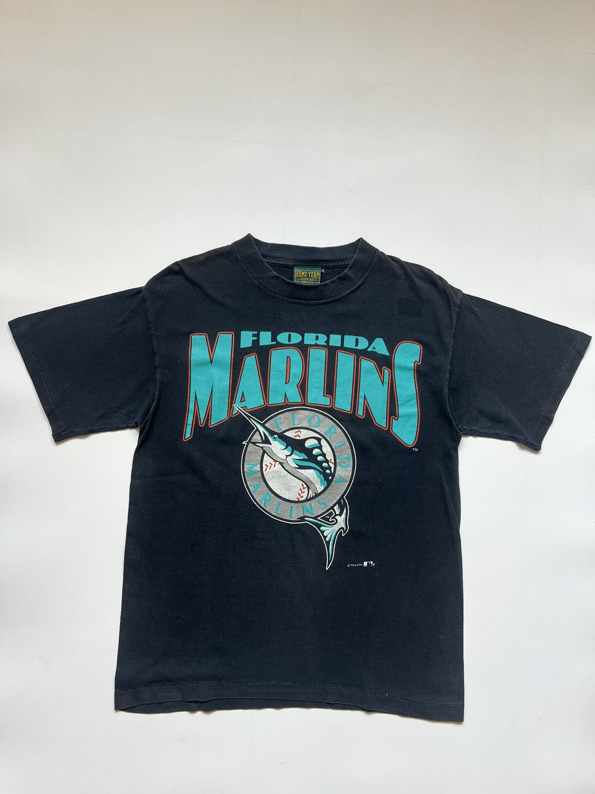 MLB × Vintage 1990s Florida Marlins Vintage MLB Tees Size US L / EU 52-54 / 3 - 1 Thumbnail