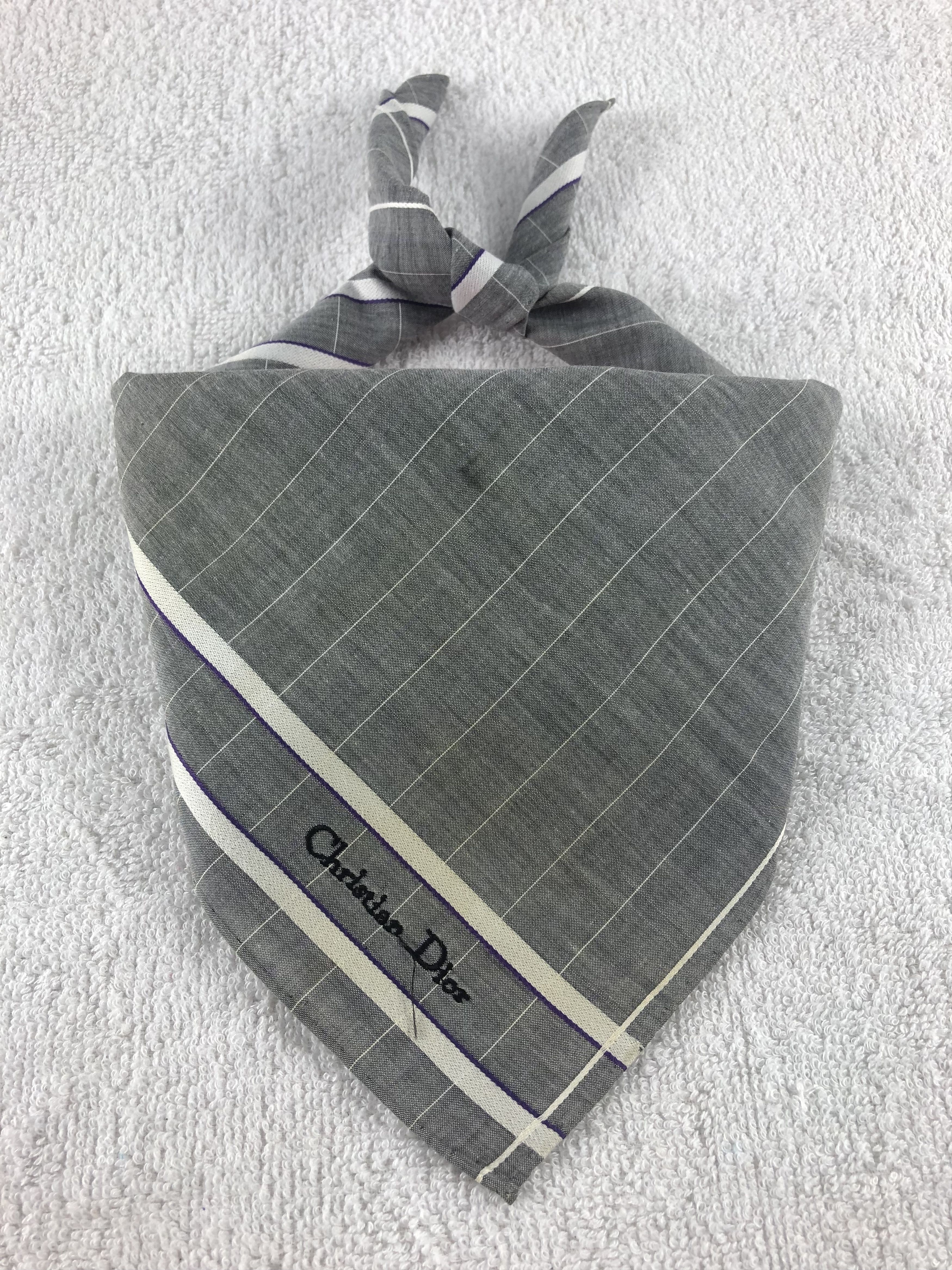 Vintage Christian Dior Handkerchief / Bandana / Neckerchief Size ONE SIZE - 1 Thumbnail