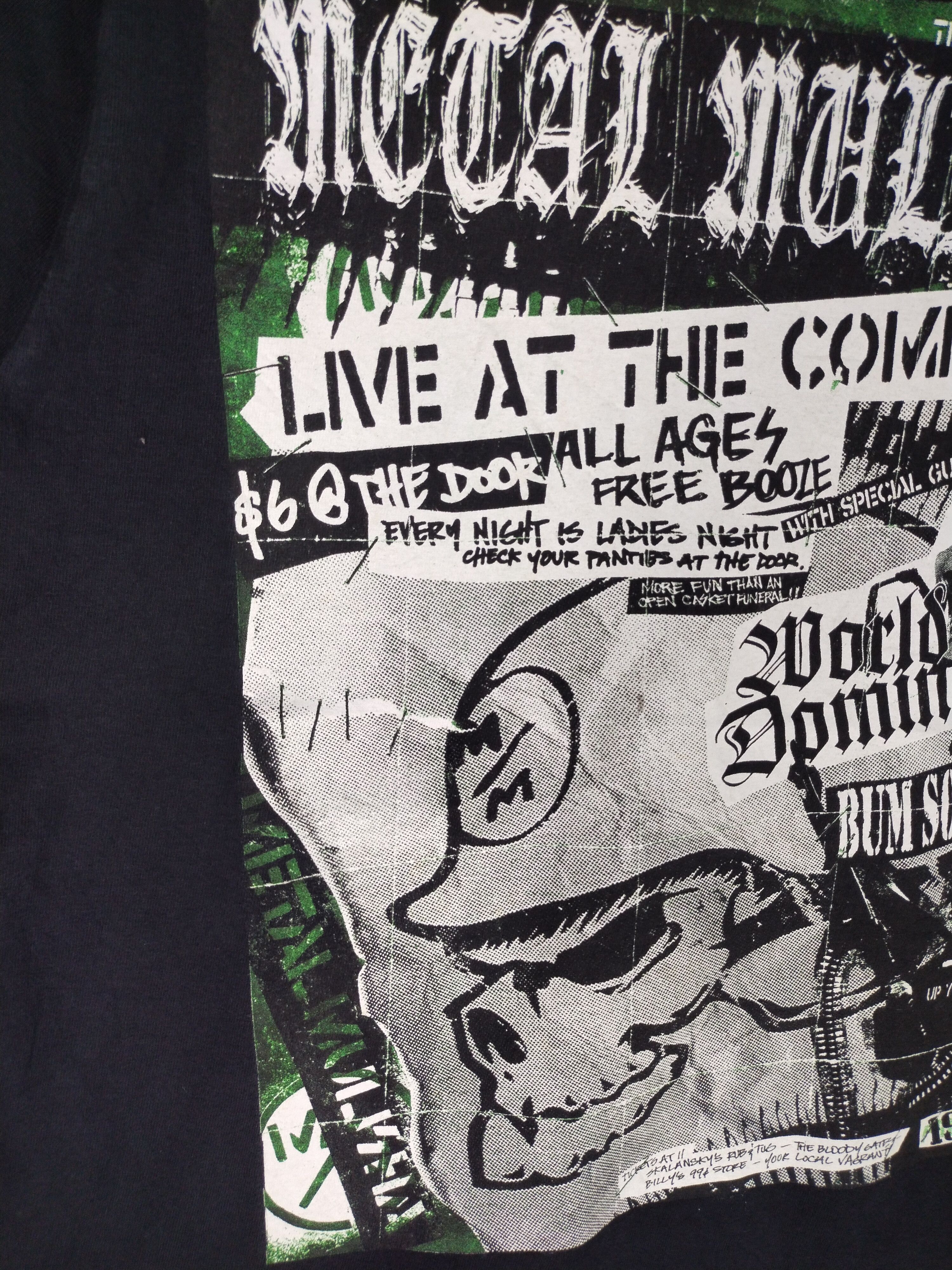 Metal Mulisha 00's Vtg Punk Bum Soldiers Shirt Tee Size US S / EU 44-46 / 1 - 5 Thumbnail