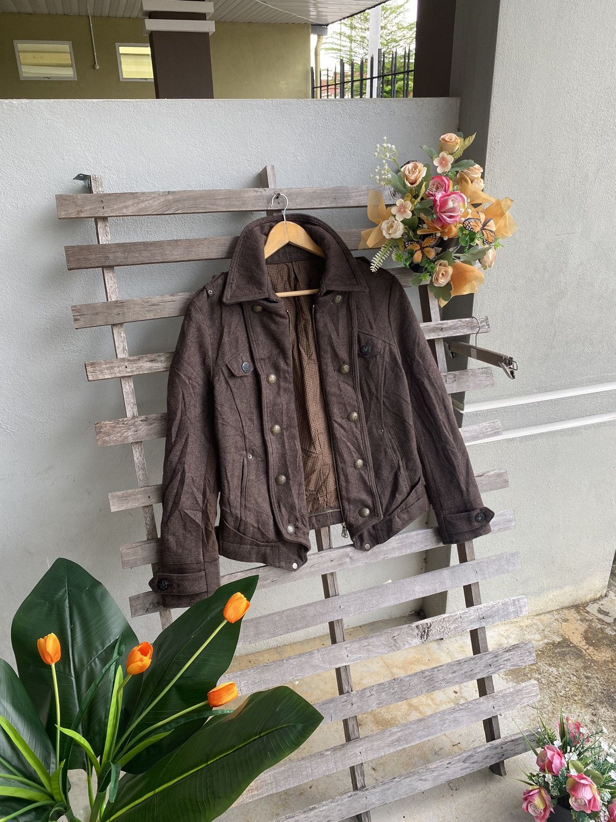 If Six Was Nine PPFM Wool Jacket Size M / US 6-8 / IT 42-44 - 1 Thumbnail