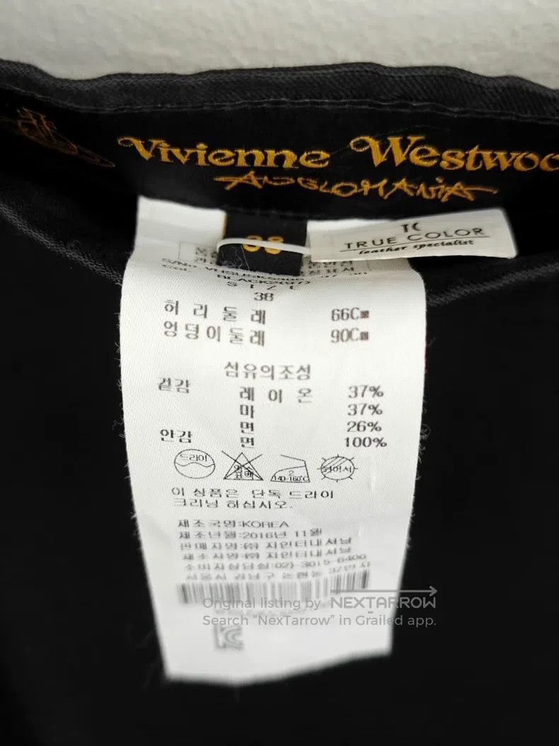 Vivienne Westwood Vivienne Westwood Asymmetrical Short Skirt, Punk Hot Girl Size 25" / US 0 / IT 36 - 5 Thumbnail