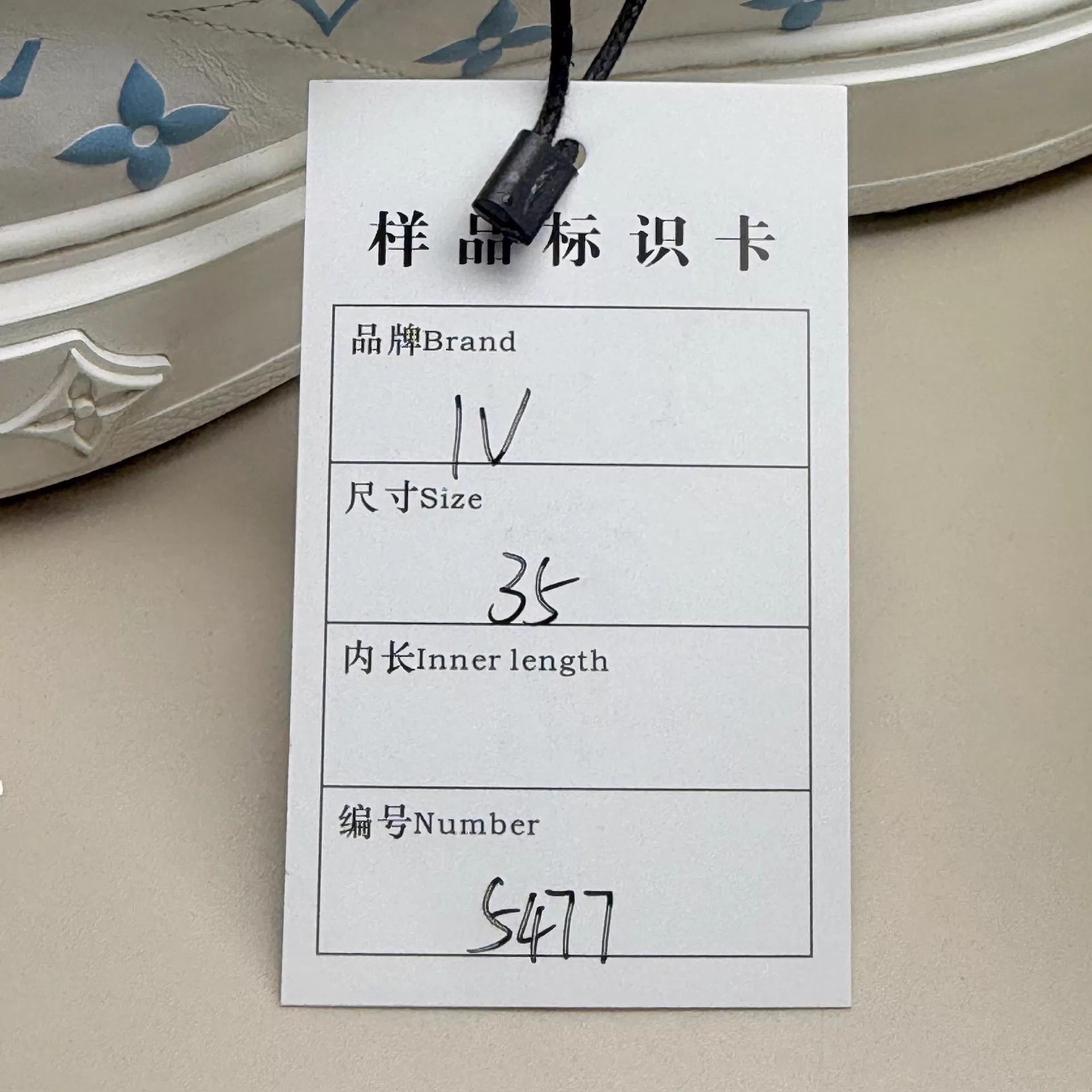 Louis Vuitton LV TimeOut White Blue Monogram Platform Shoes 99 New 35 Size US 4.5 / IT 34.5 - 8 Thumbnail