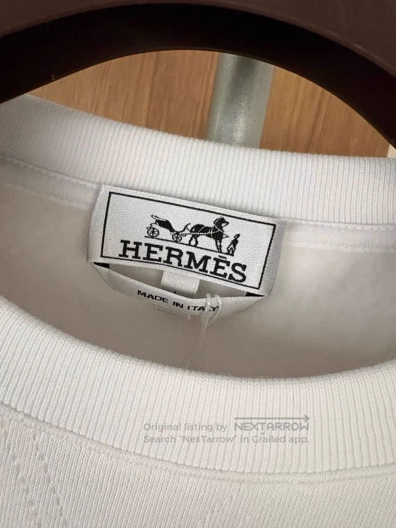 Hermes Hermes Autumn-Winter Men's Hoodie Size US L / EU 52-54 / 3 - 3 Thumbnail