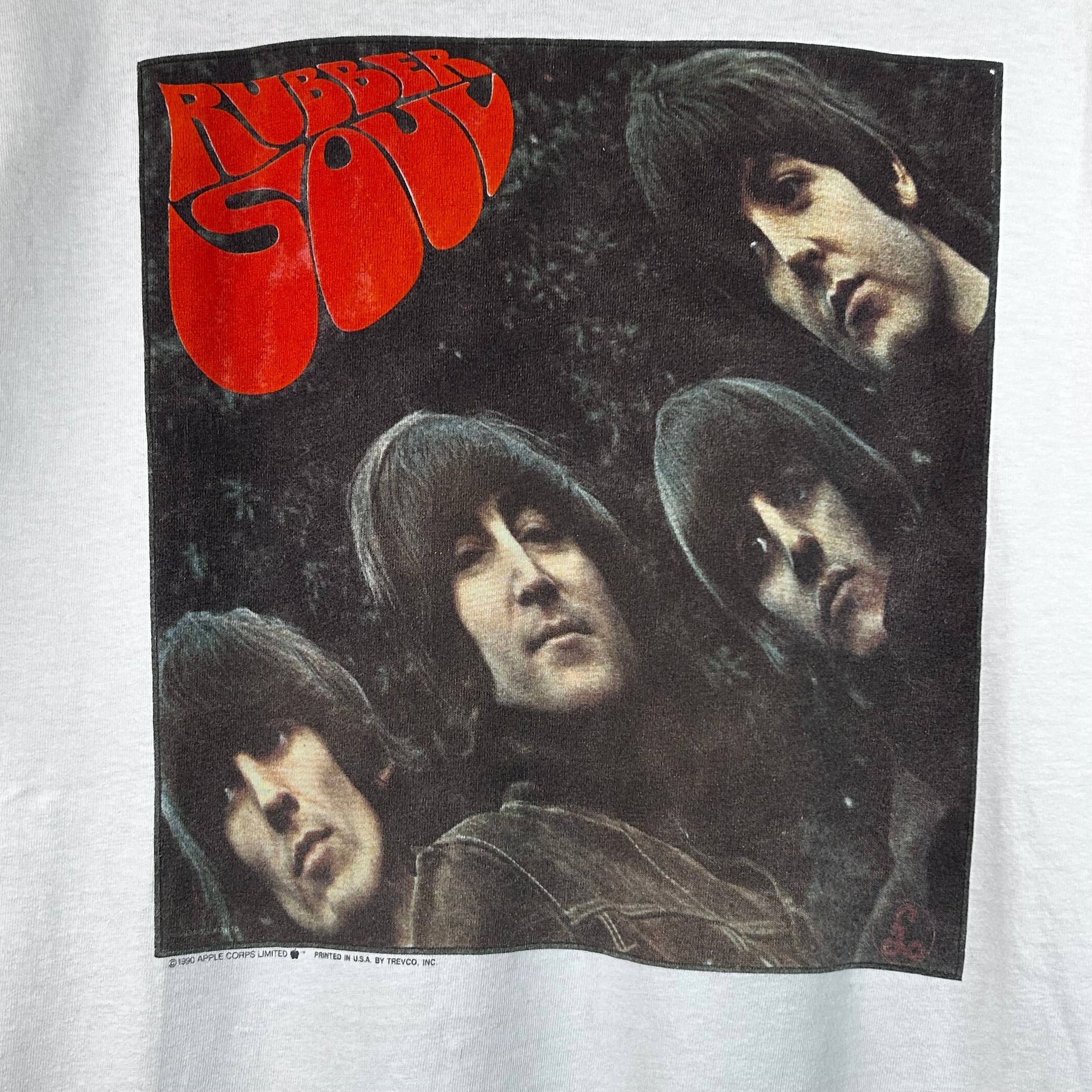 Vintage Vintage 90s 1990 The Beatles Rubber Soul Tee Size XL Size US XL / EU 56 / 4 - 5 Thumbnail