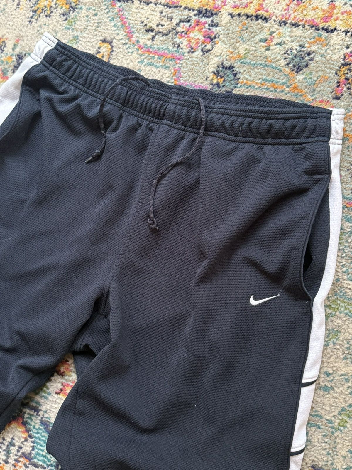 Nike Vintage Nike Navy Mesh Paneled Track Pants Size US 36 / EU 52 - 3 Thumbnail