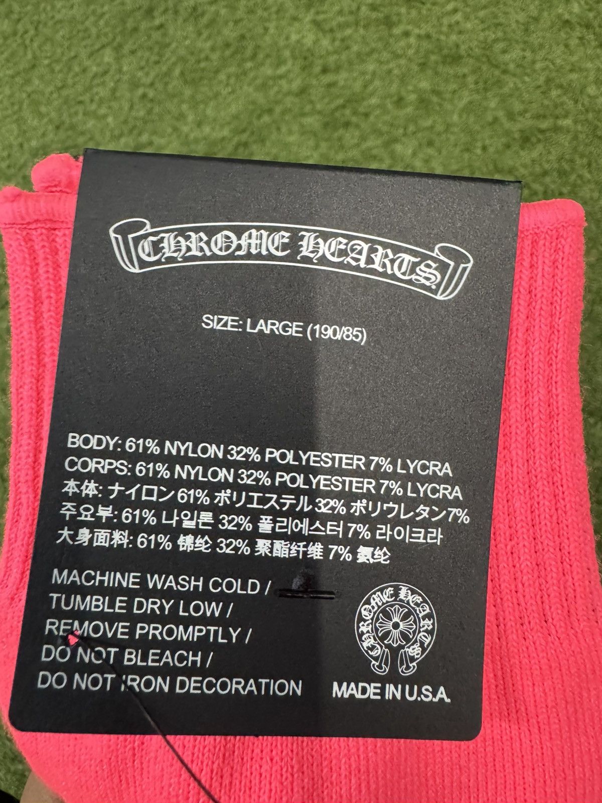 Chrome Hearts Chrome Hearts Work Gloves Size ONE SIZE - 4 Thumbnail