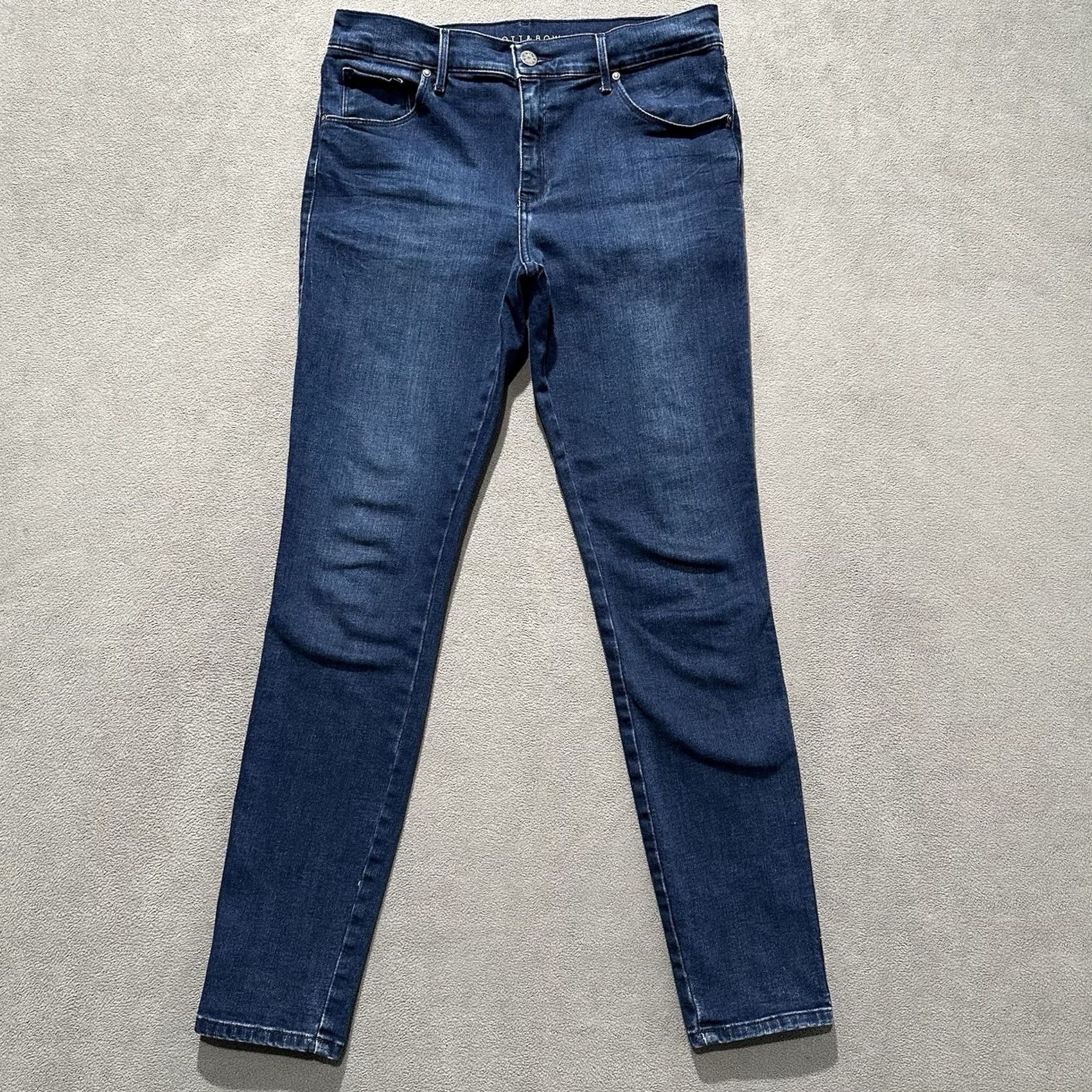 Mott & Bow Mott & Bow Jeans Men Slim 31x29 Blue Denim Mid Rise Skinny Fit Stretch GUC Size US 31 - 2 Thumbnail