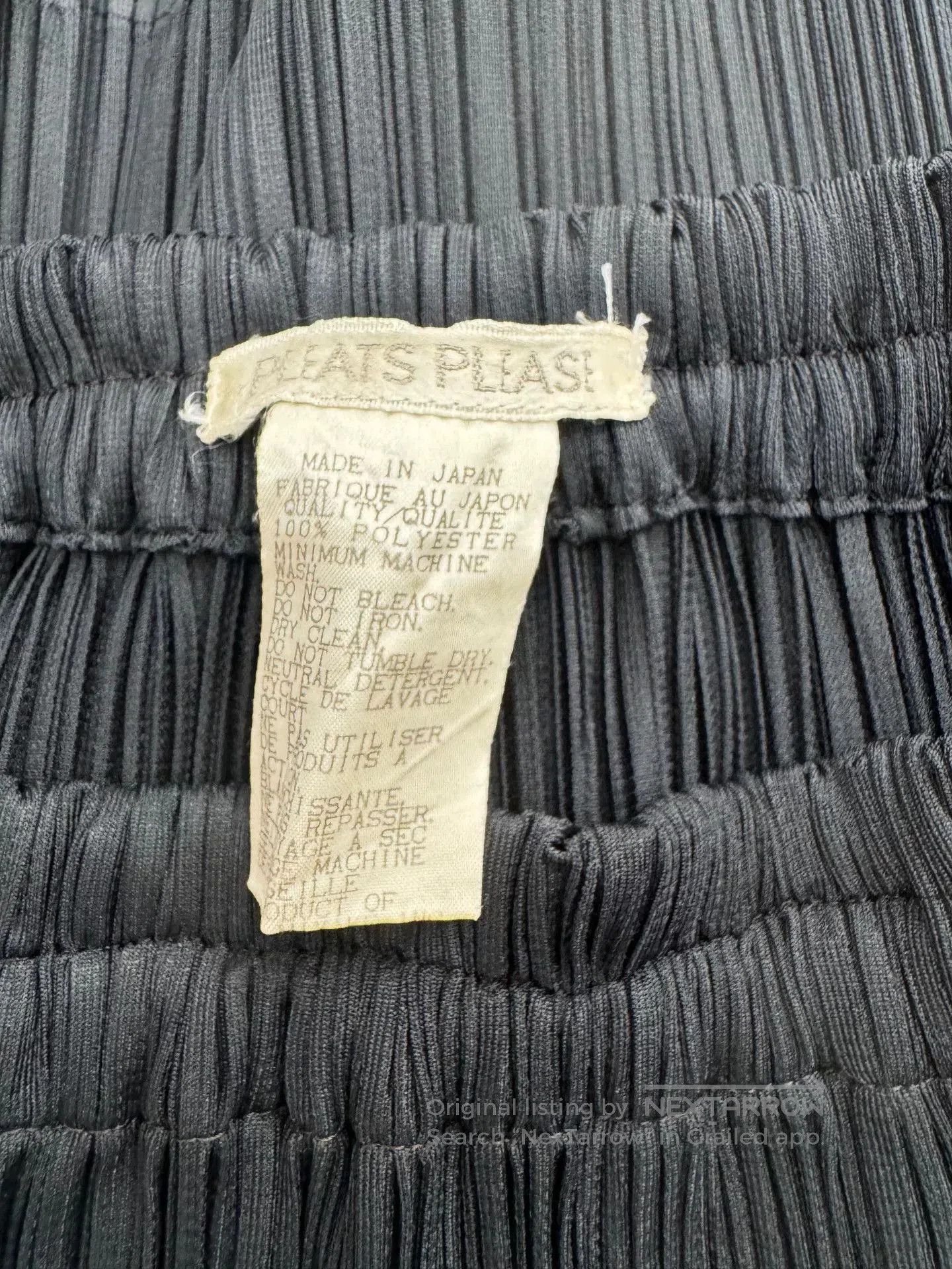 Issey Miyake Issey Miyake Green Zip Skirt. Size 23" - 5 Thumbnail