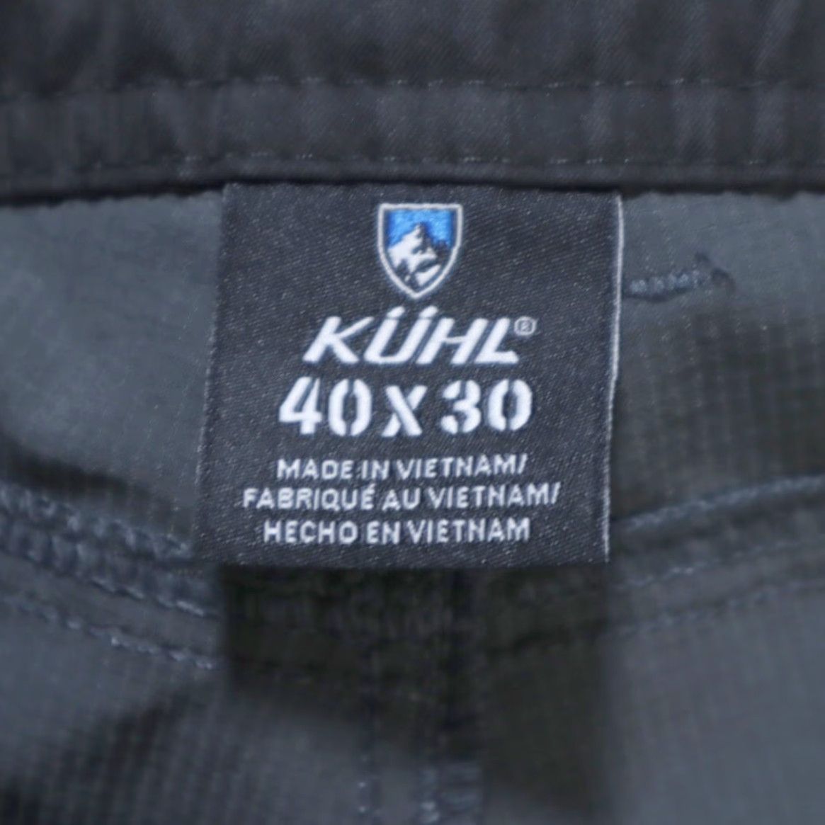 Vintage Kuhl Silencr Rogue Polyester Ripstop Hiking Pants Gray Men's 40 Regular Inseam 26in 40/26 Size US 40 / EU 56 - 5 Thumbnail
