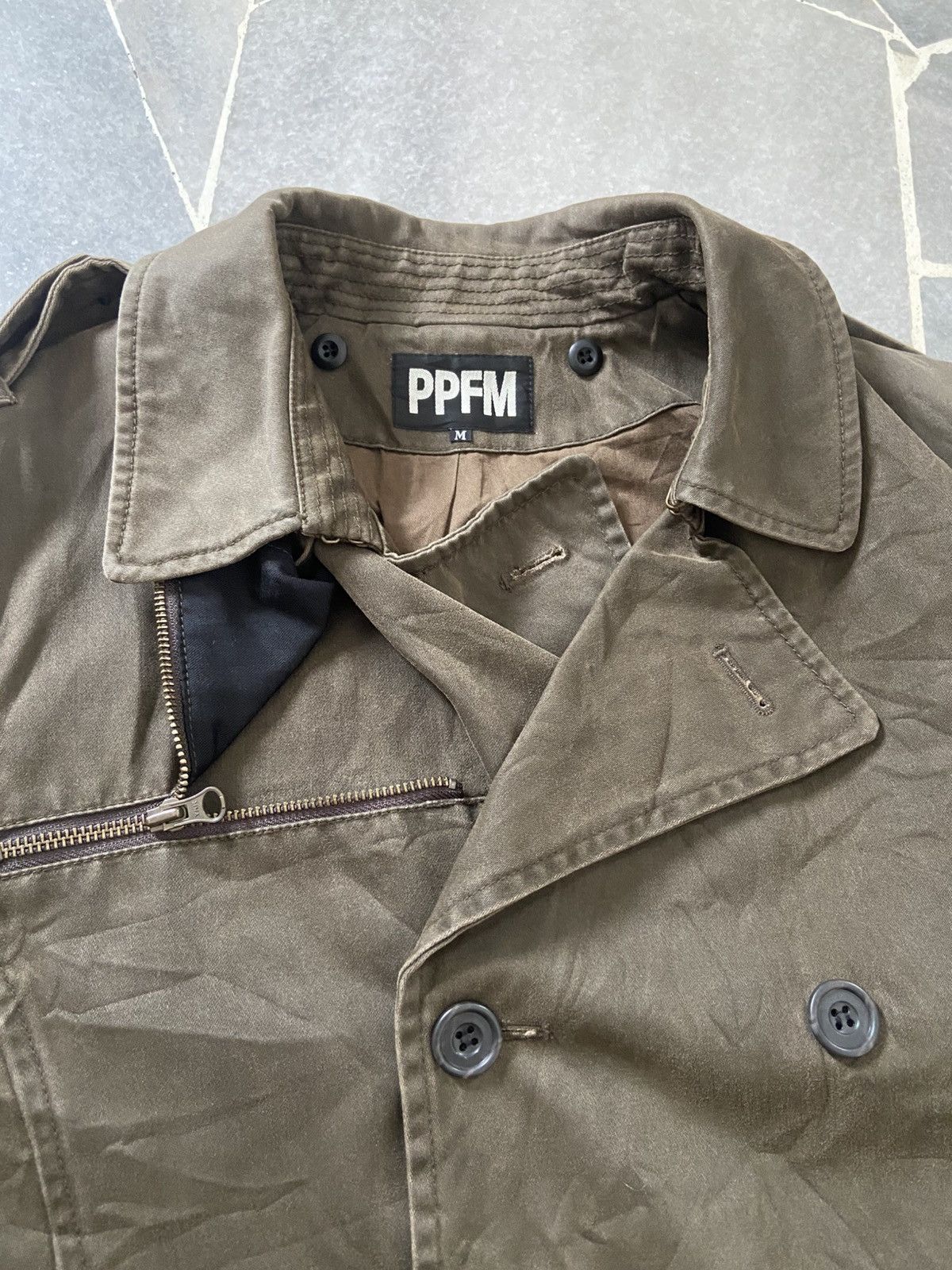 PPFM Vintage PPFM Double Breasted Jacket Size US M / EU 48-50 / 2 - 6 Thumbnail