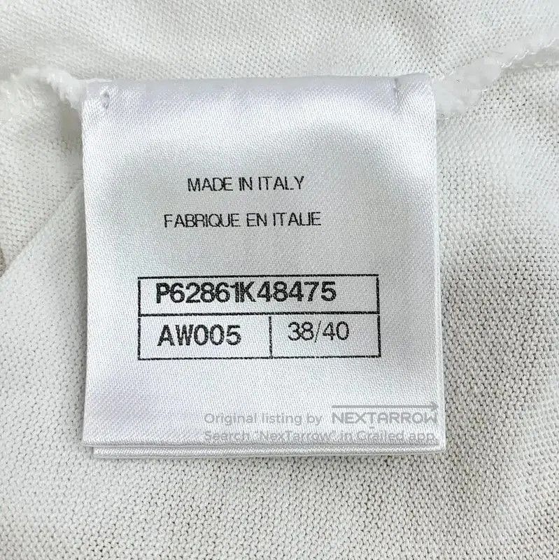 Chanel Chanel White Cotton T-Shirt for Women . Size XXS / US 00 / IT 34 - 7 Thumbnail