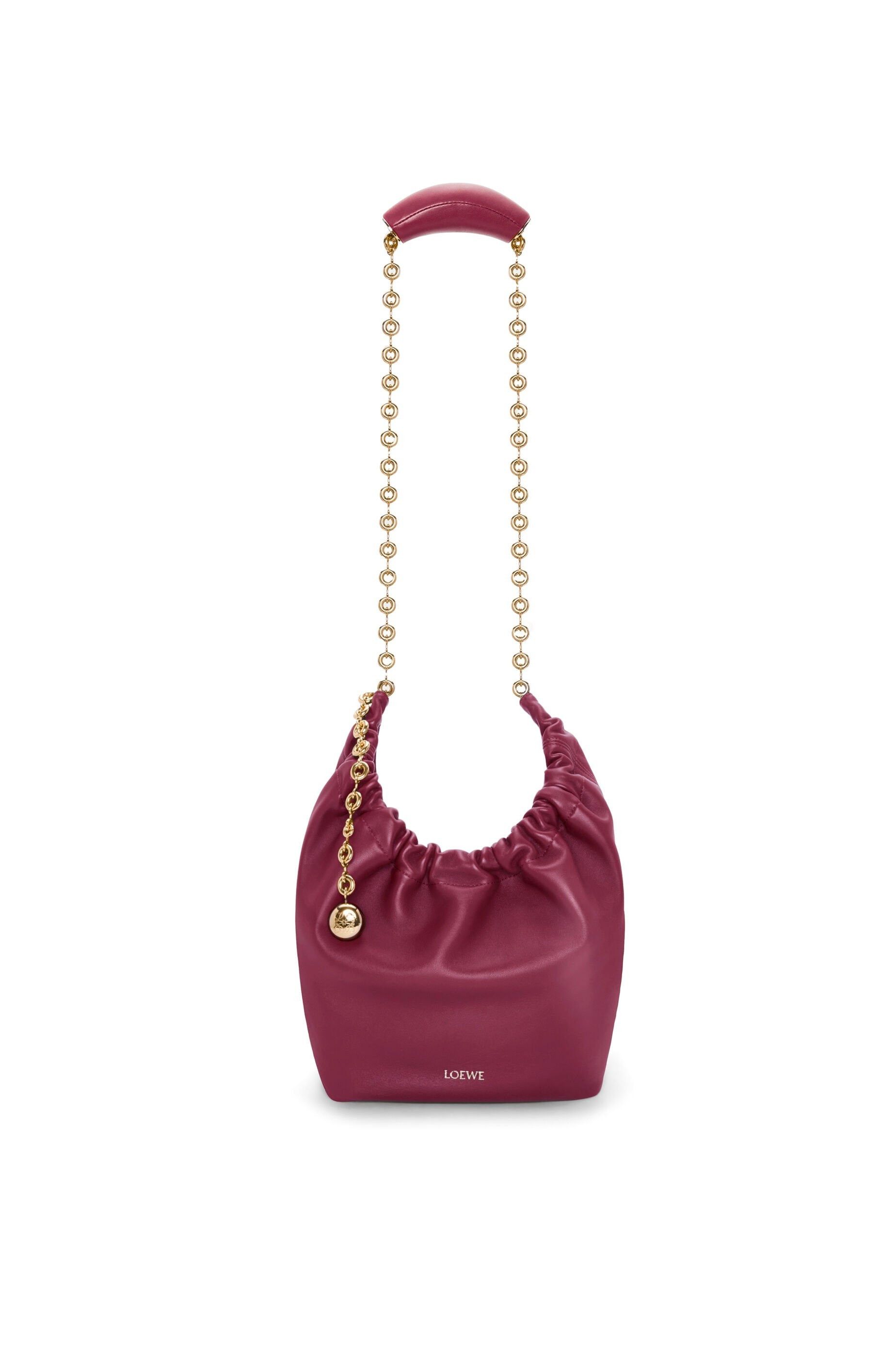 Loewe o1in1g0426 Size: OS / Small Squeeze Bag in Crimson Size ONE SIZE - 5 Thumbnail